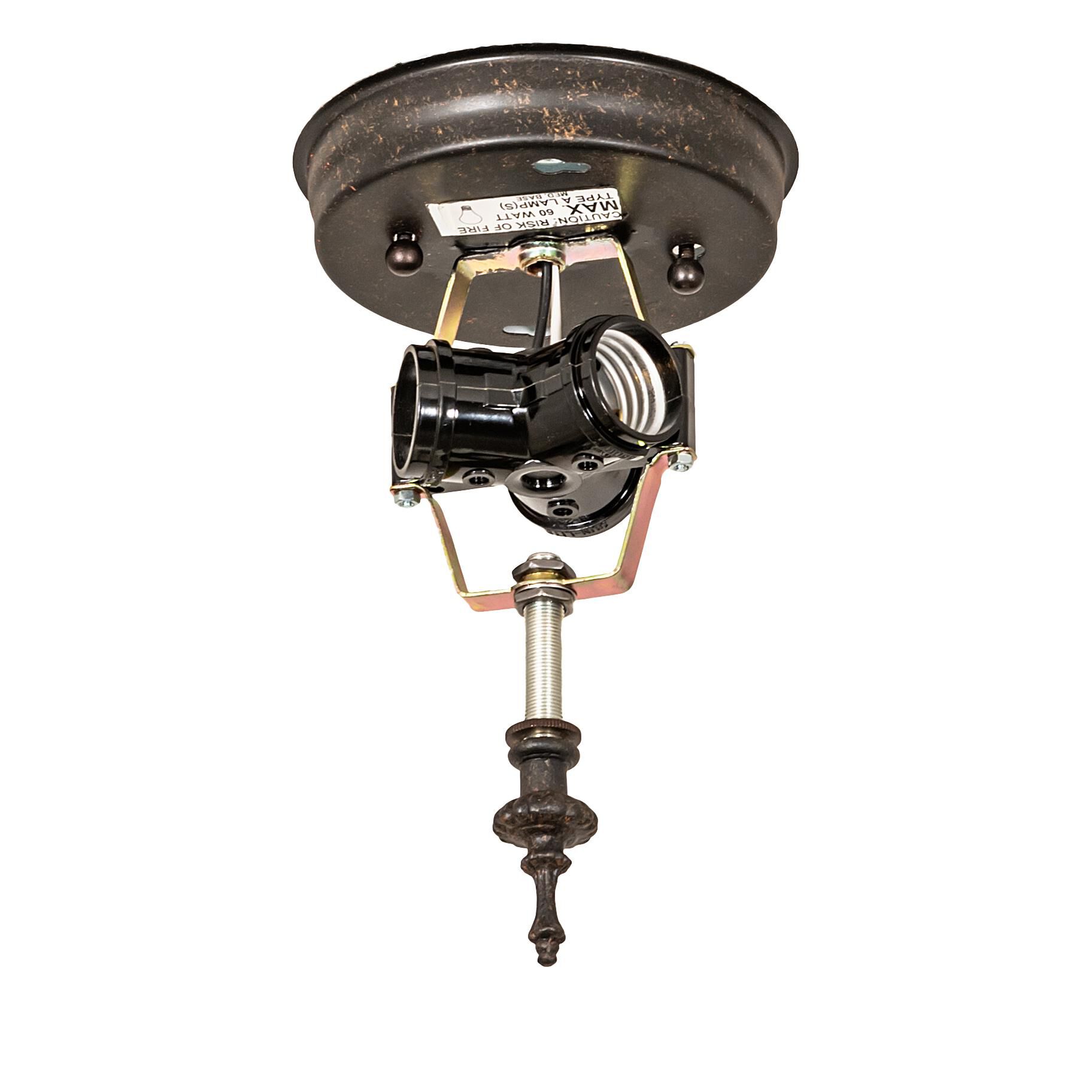 Vincent 15 Inch 3 Light Flush Mount by Meyda Lighting