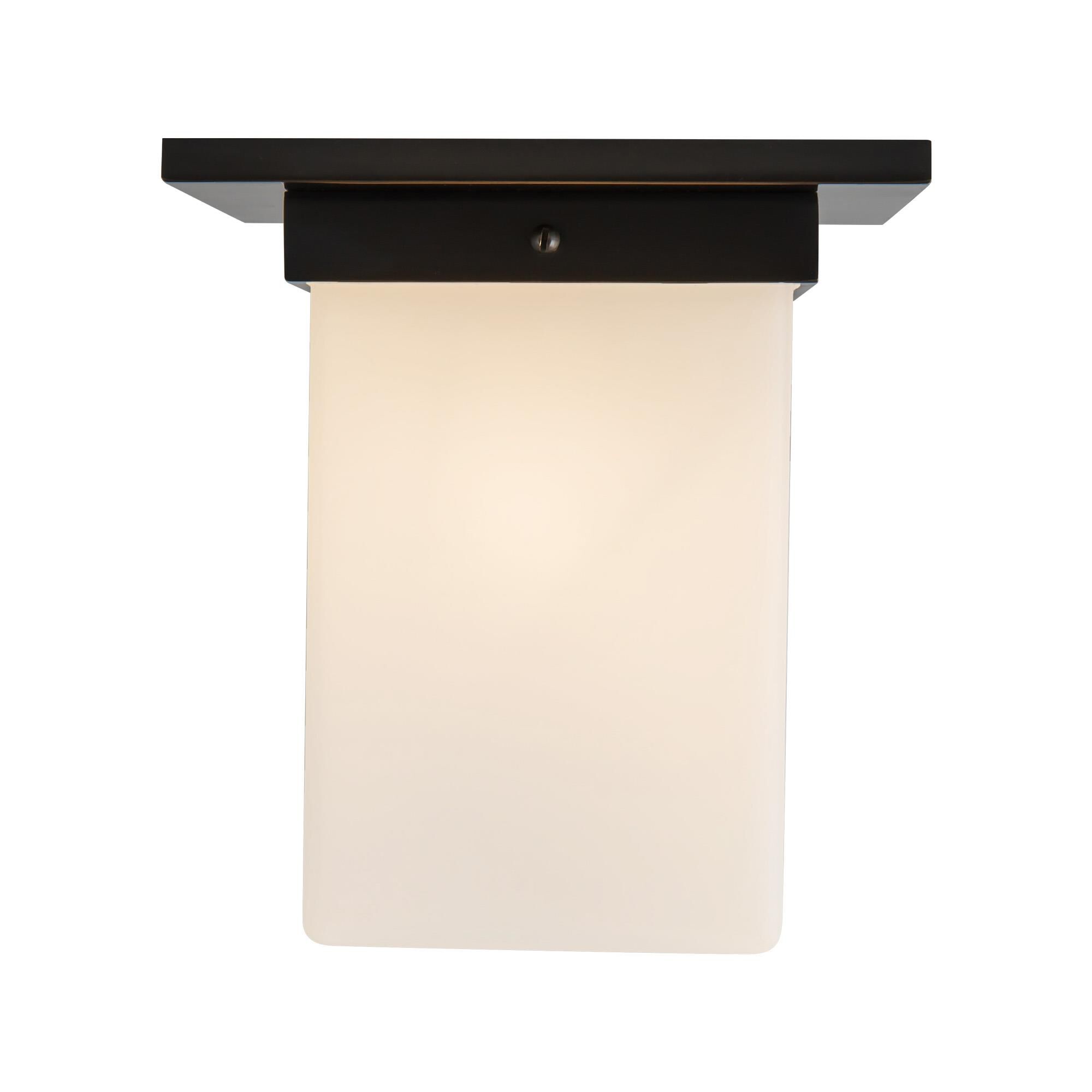Shown in Urban Bronze finish and Matte Opal glass