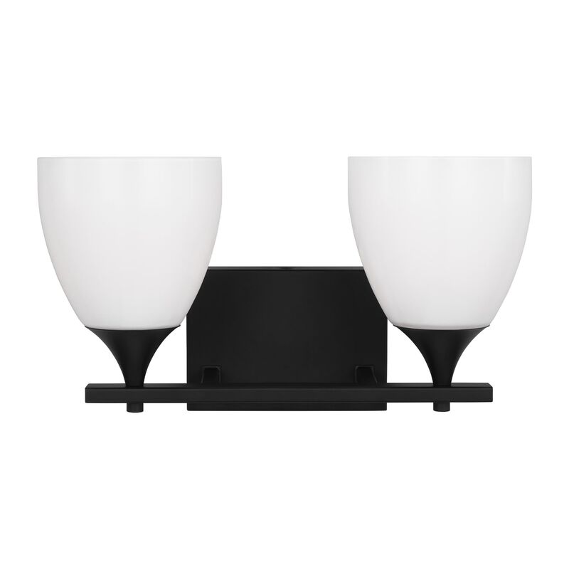 Drew & Jonathan Toffino 16 Inch 2 Light Bath Vanity Light by Visual Comfort Studio