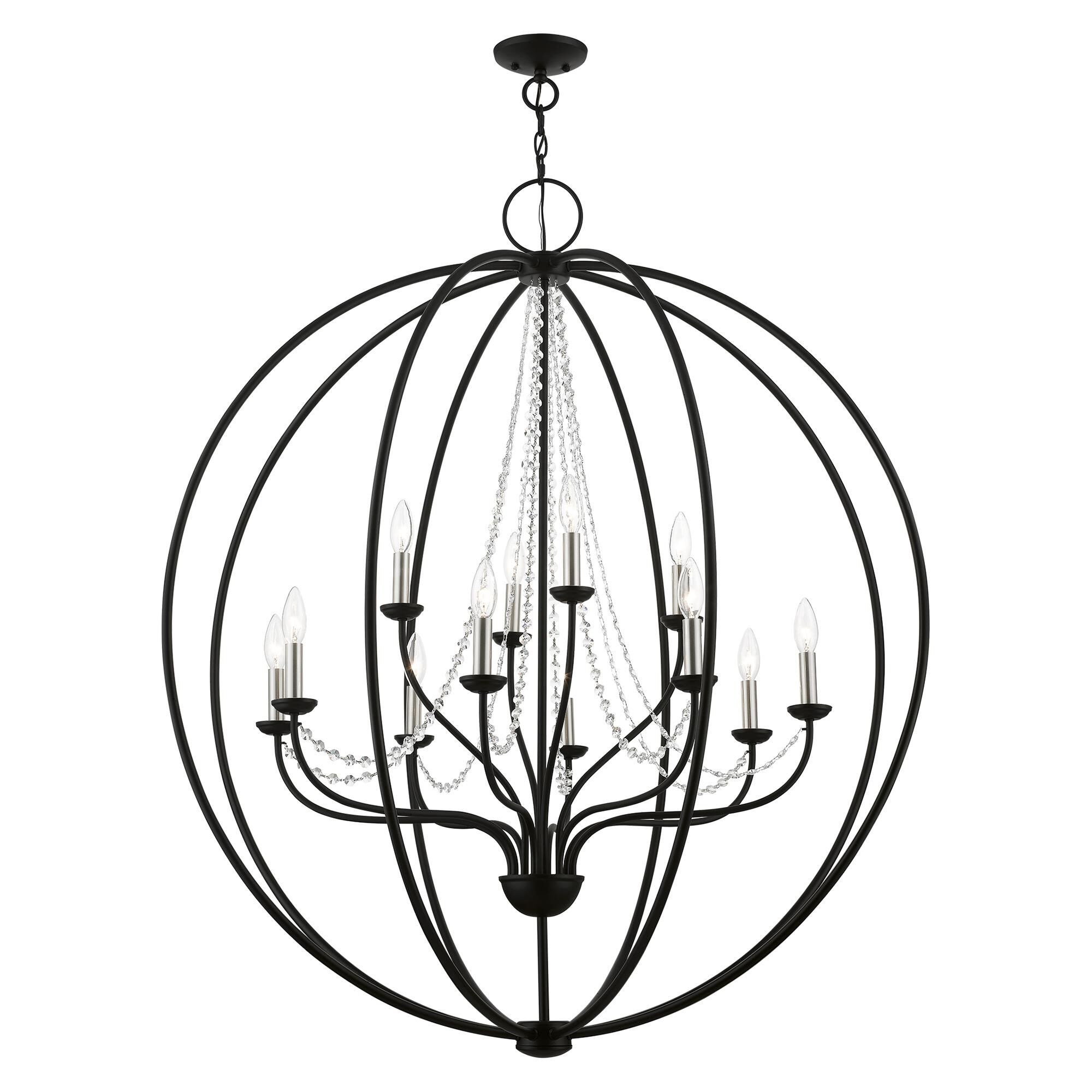Arabella 40 Inch Cage Pendant by Livex Lighting