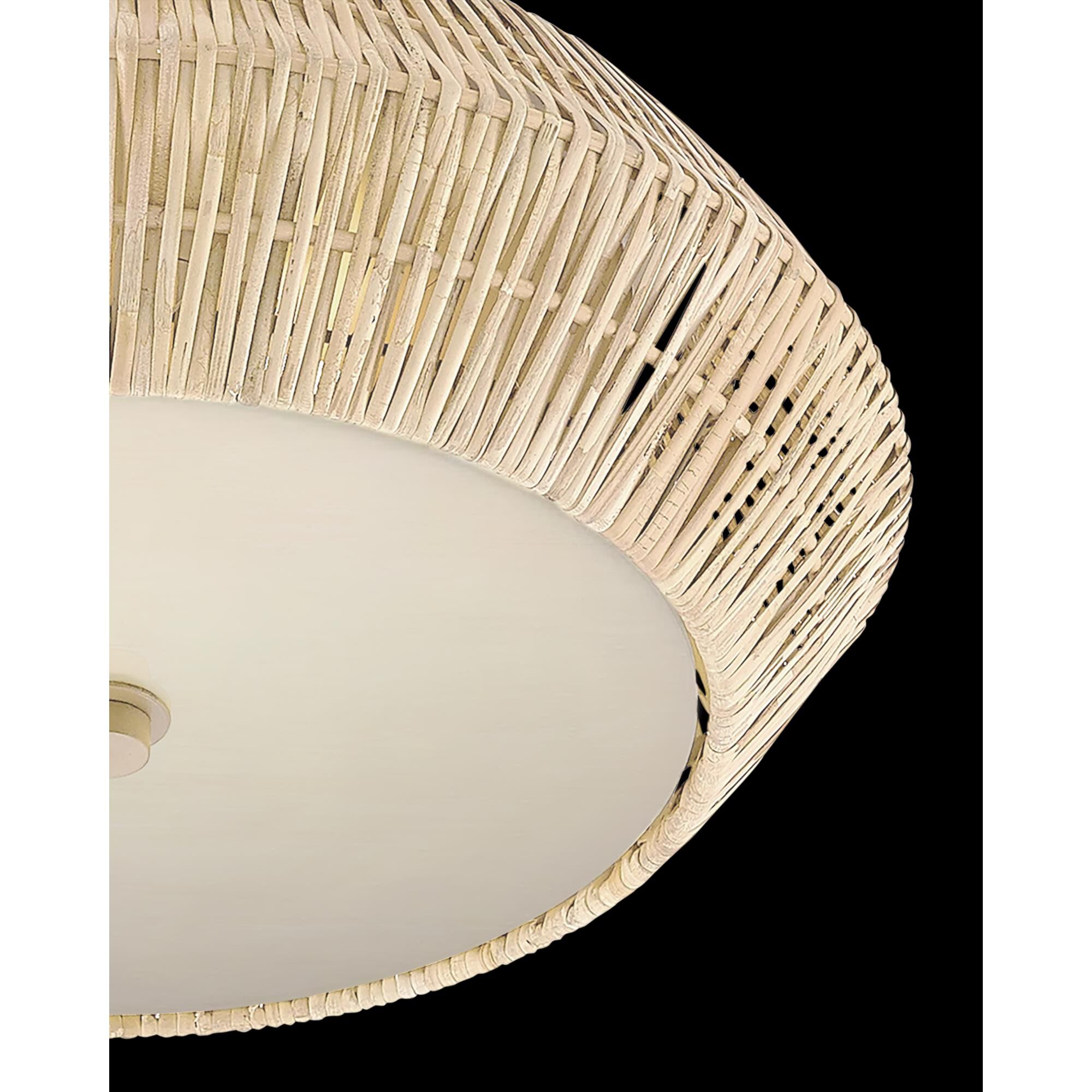 Antibes 18 Inch Flush Mount by Currey and Company