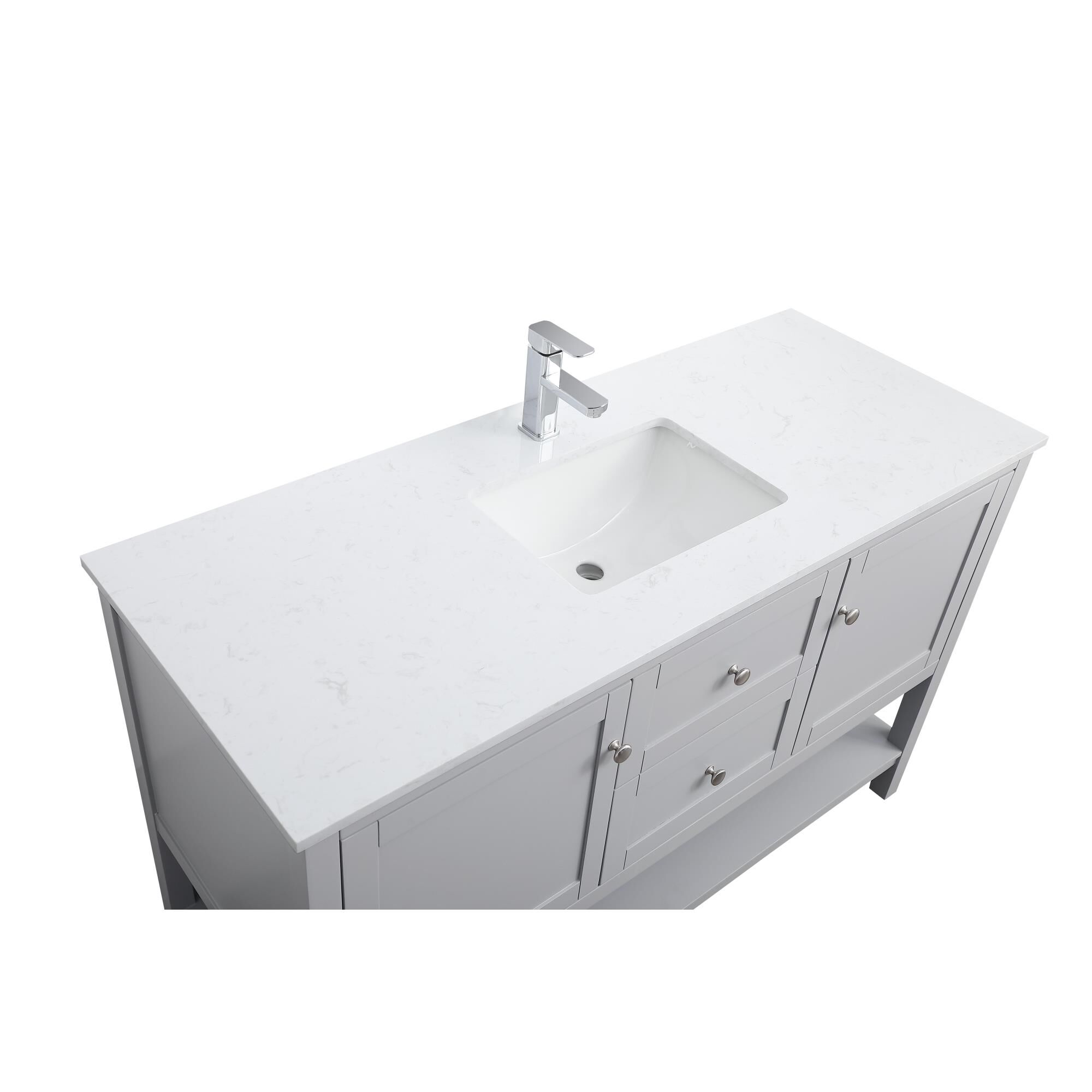 Heath 54 Inch Bath Vanity by Elegant Decor