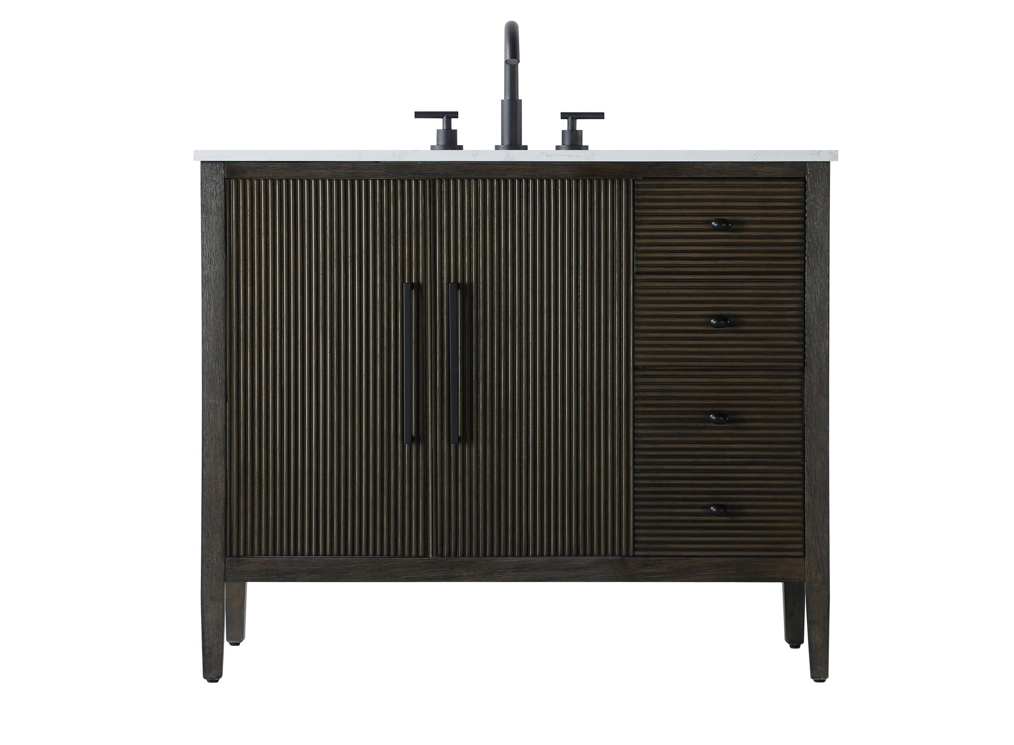 Shown in Chocolate Oak finish