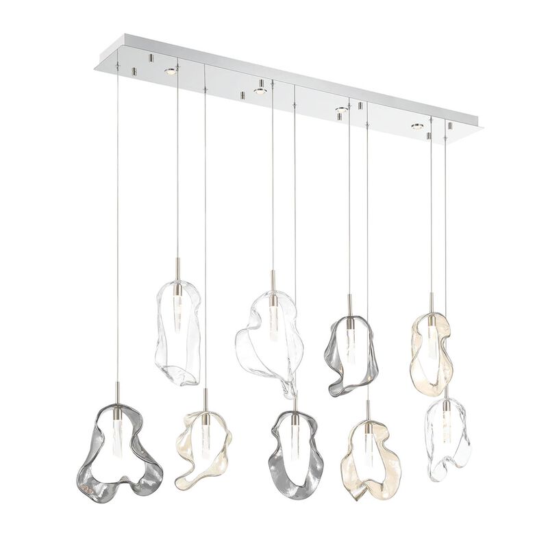 Norah 51 Inch Linear Chandelier by Eurofase Lighting