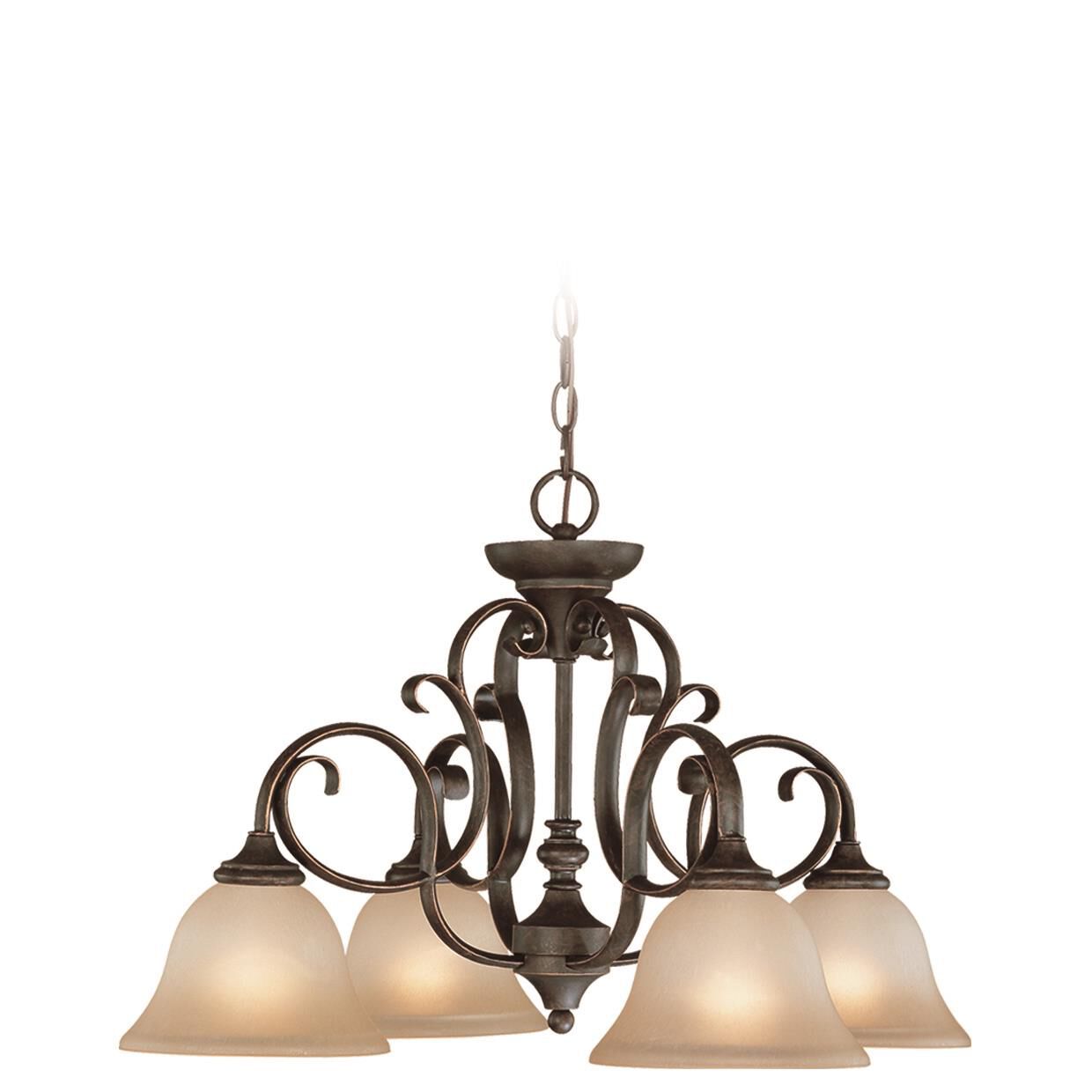 Barrett Place 26 Inch 4 Light Chandelier by Craftmade
