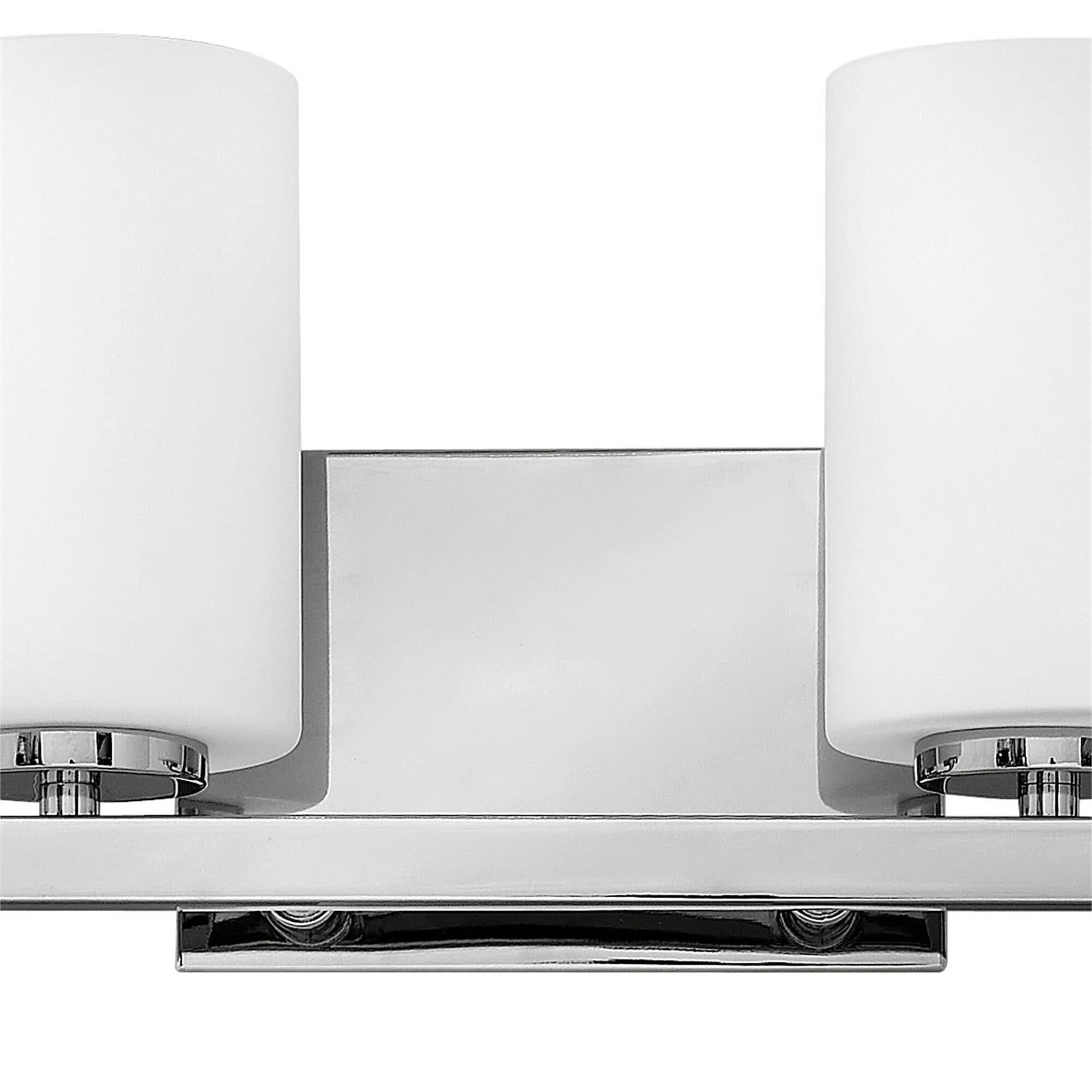 Shown in Polished Nickel finish and Etched Opal glass
