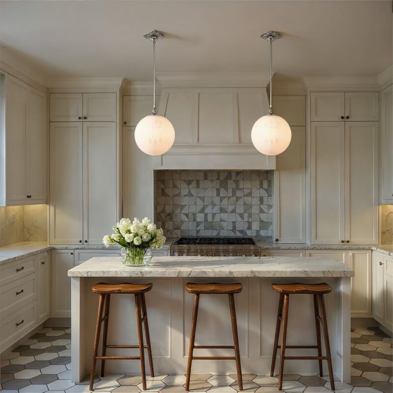 Orly Small Pendant Light by Crystorama