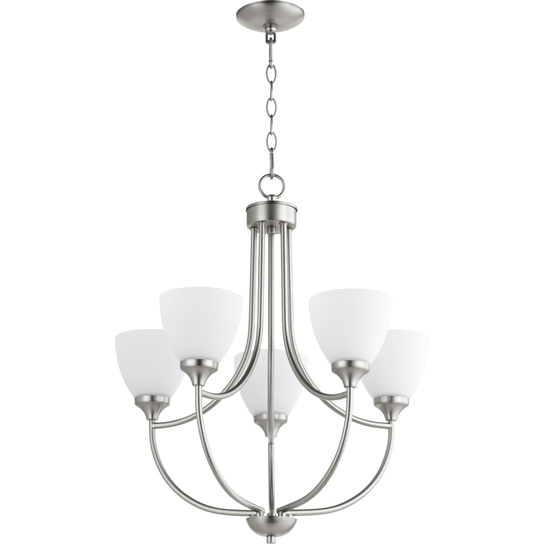 Enclave 24 Inch 5 Light Chandelier by Quorum International