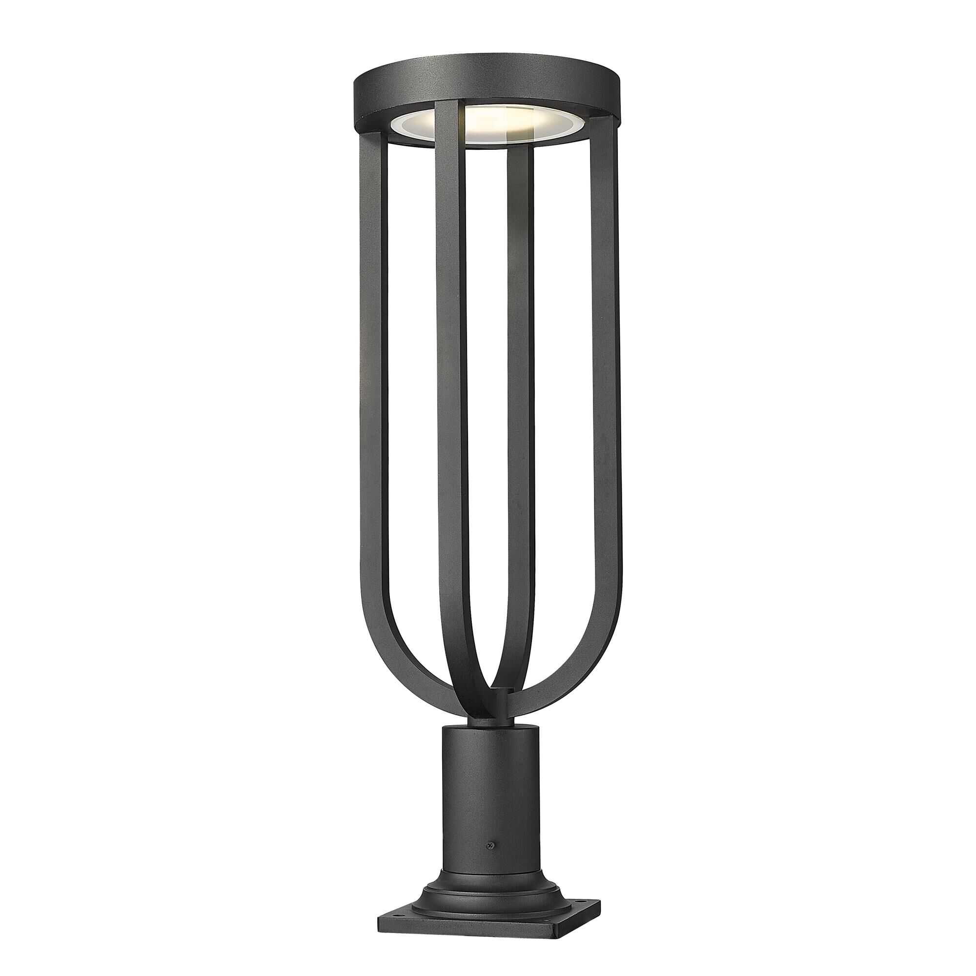 Shown in Sand Black finish and Sand Blast glass and Sand Blast shade