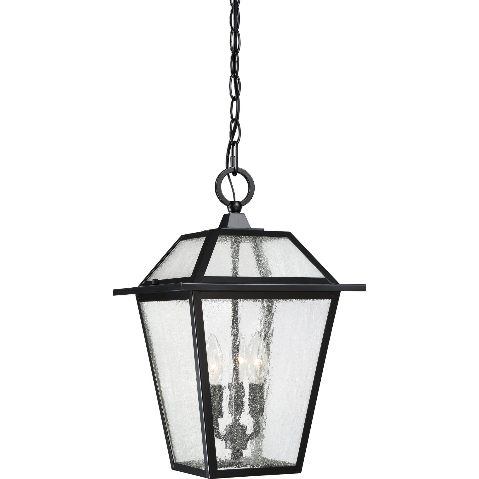 Shown in Mystic Black finish and Clear glass 