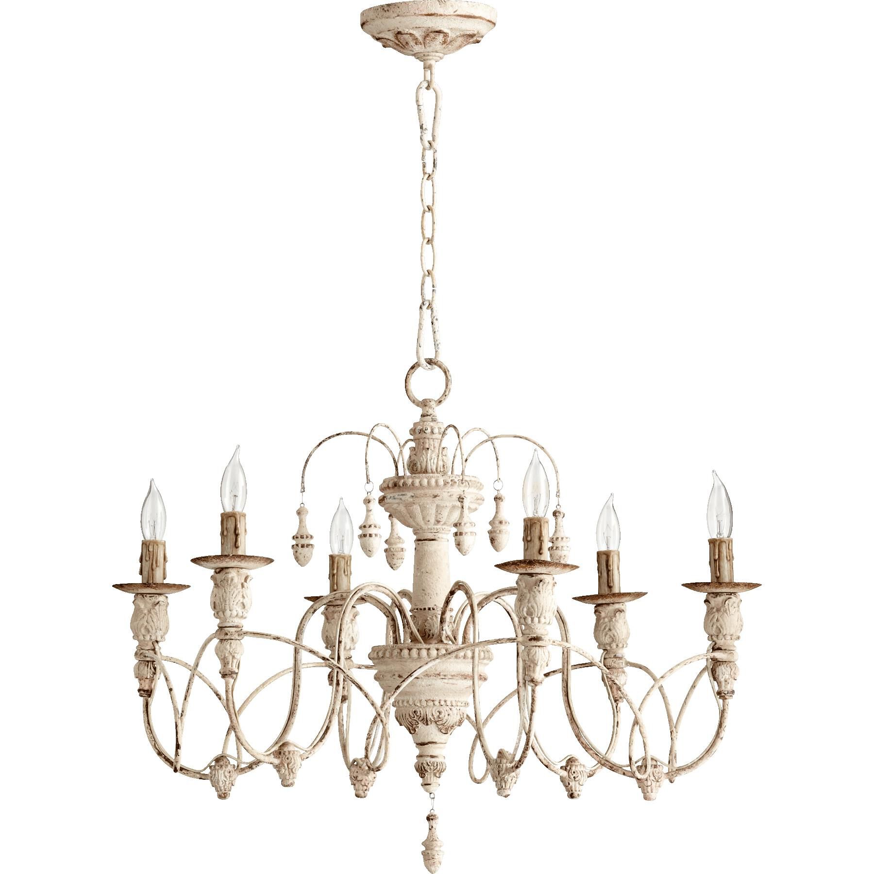 Salento 25 Inch 6 Light Chandelier by Quorum International
