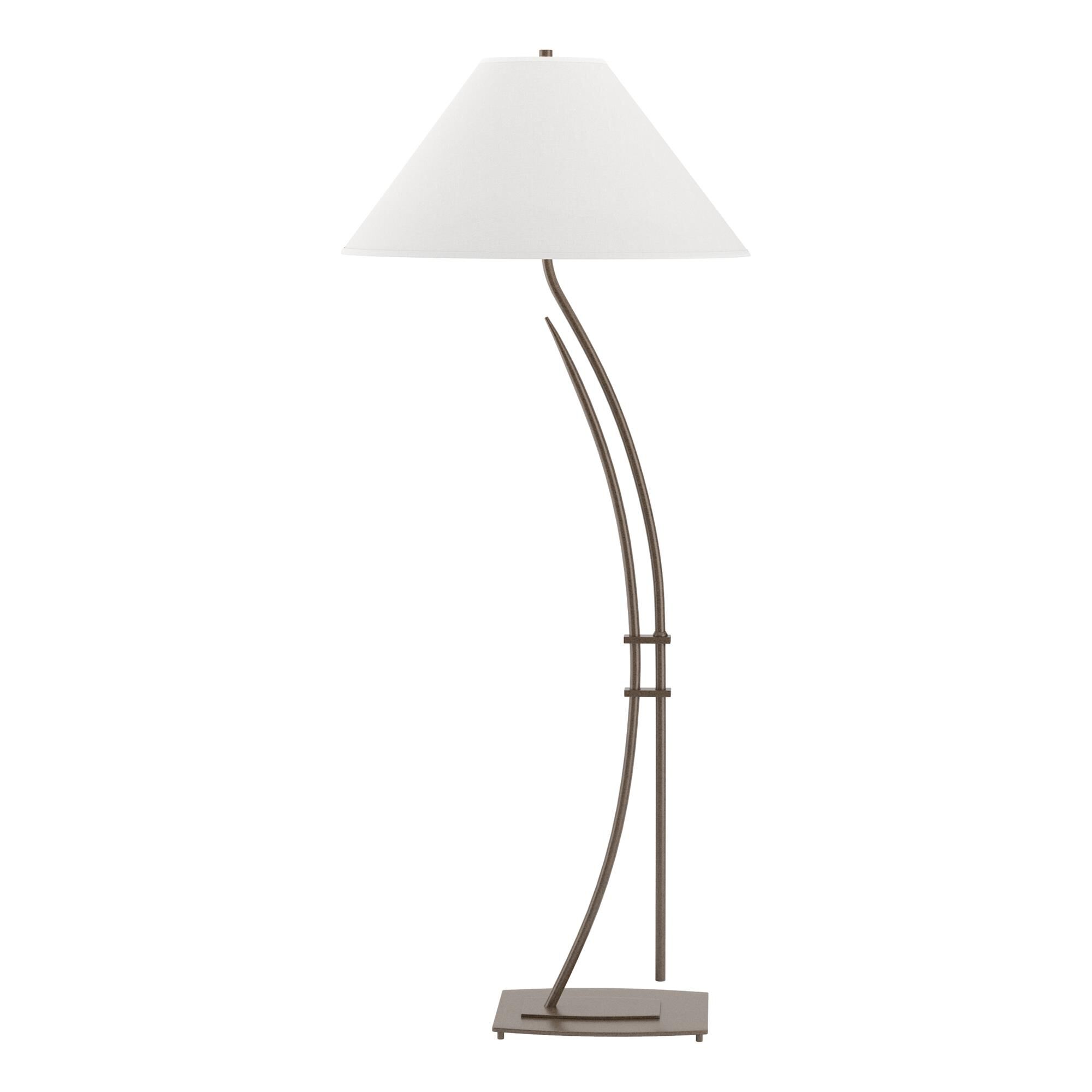 Shown in Bronze finish and Natural Anna shade