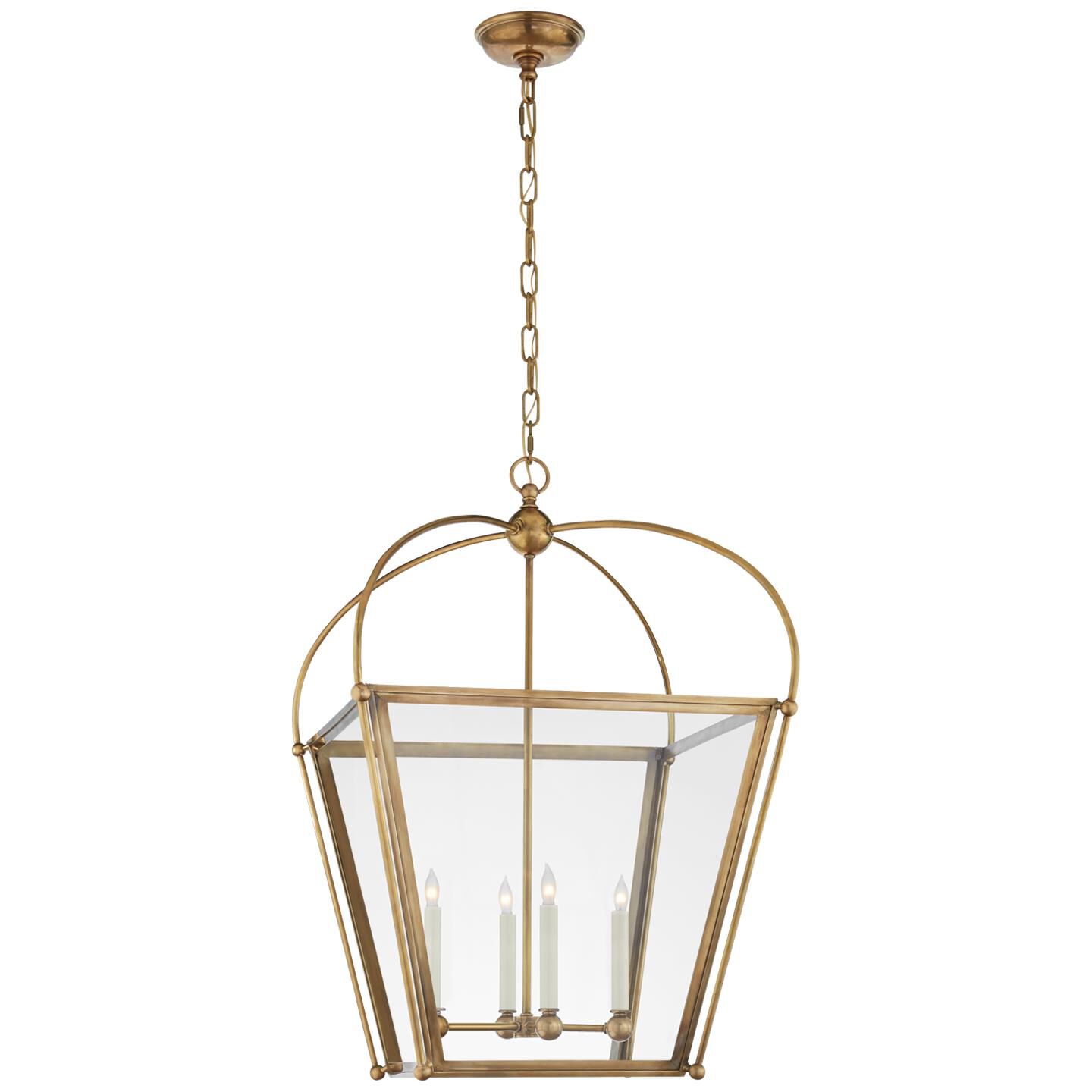 Chapman & Myers Plantation 21 Inch Cage Pendant by Visual Comfort Signature Collection