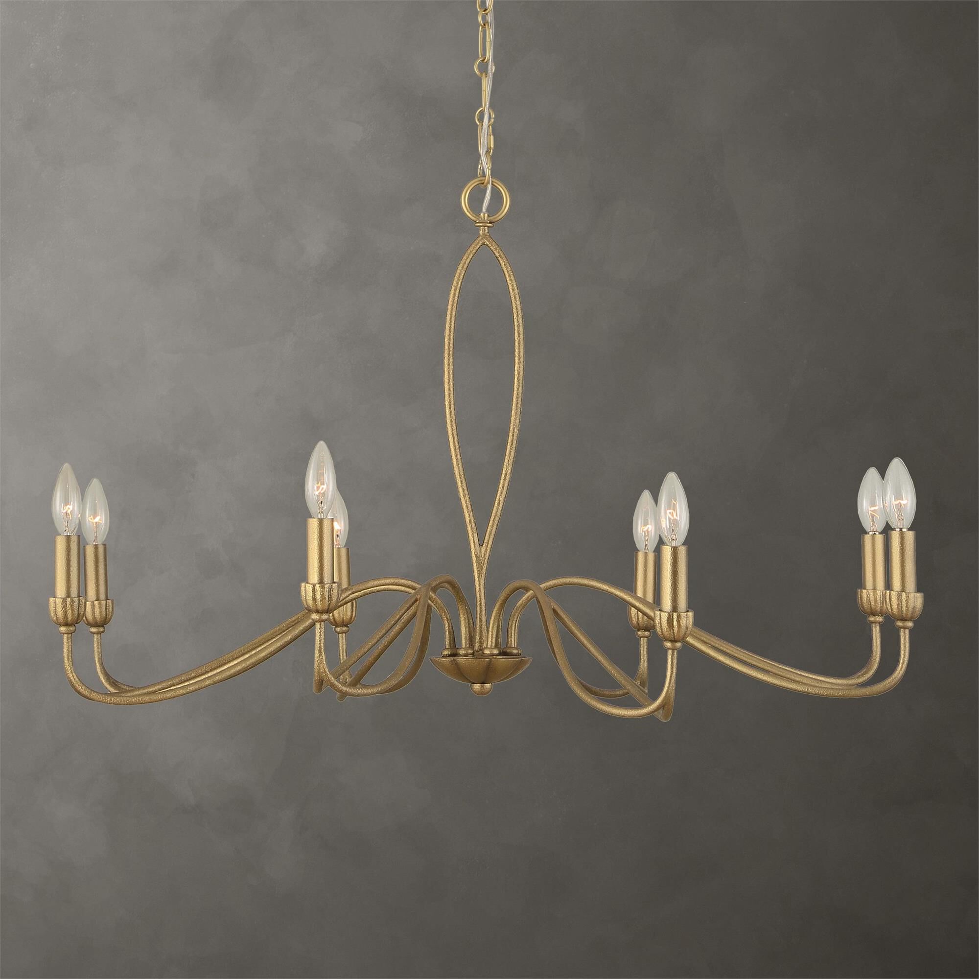Shown in Gold finish