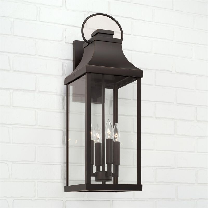 Bradford 27 Inch Tall 4 Light Outdoor Wall Light by Capital Lighting Fixture Company