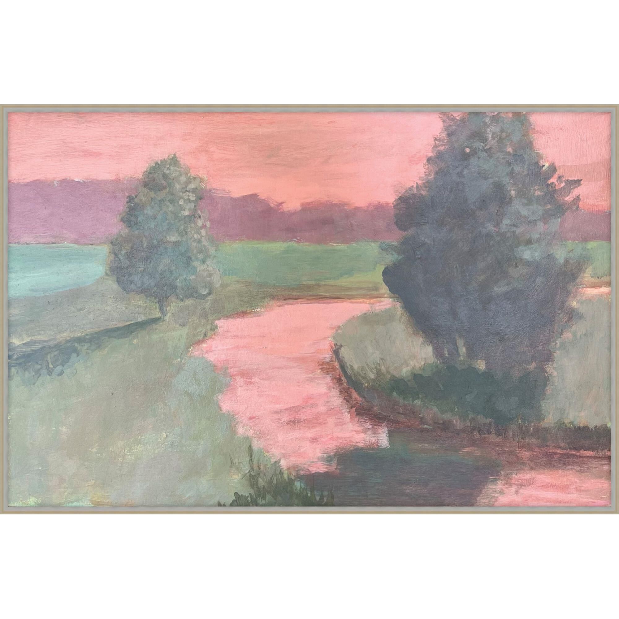 Kaitlin Gray Summer At The Creek Print by LEVEL57