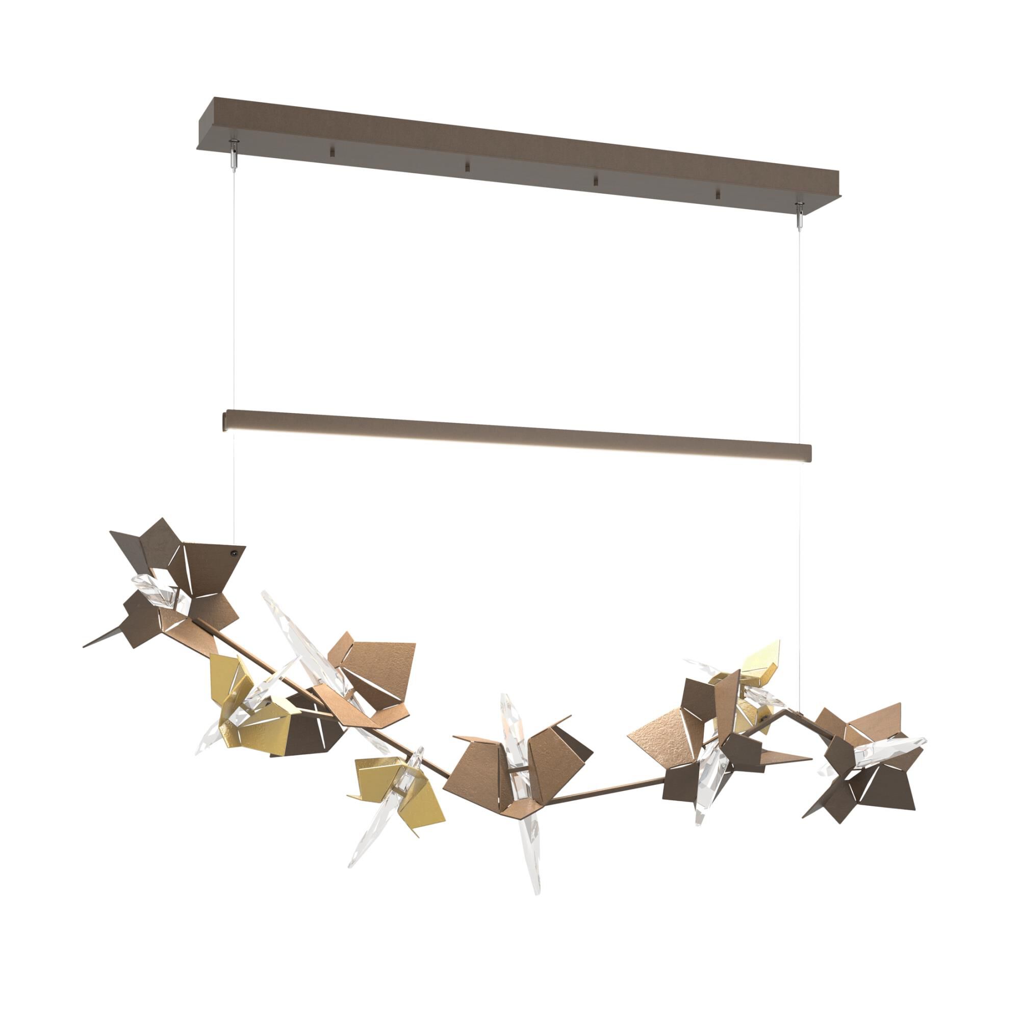 Shown in Bronze finish and Modern Brass (86) accent