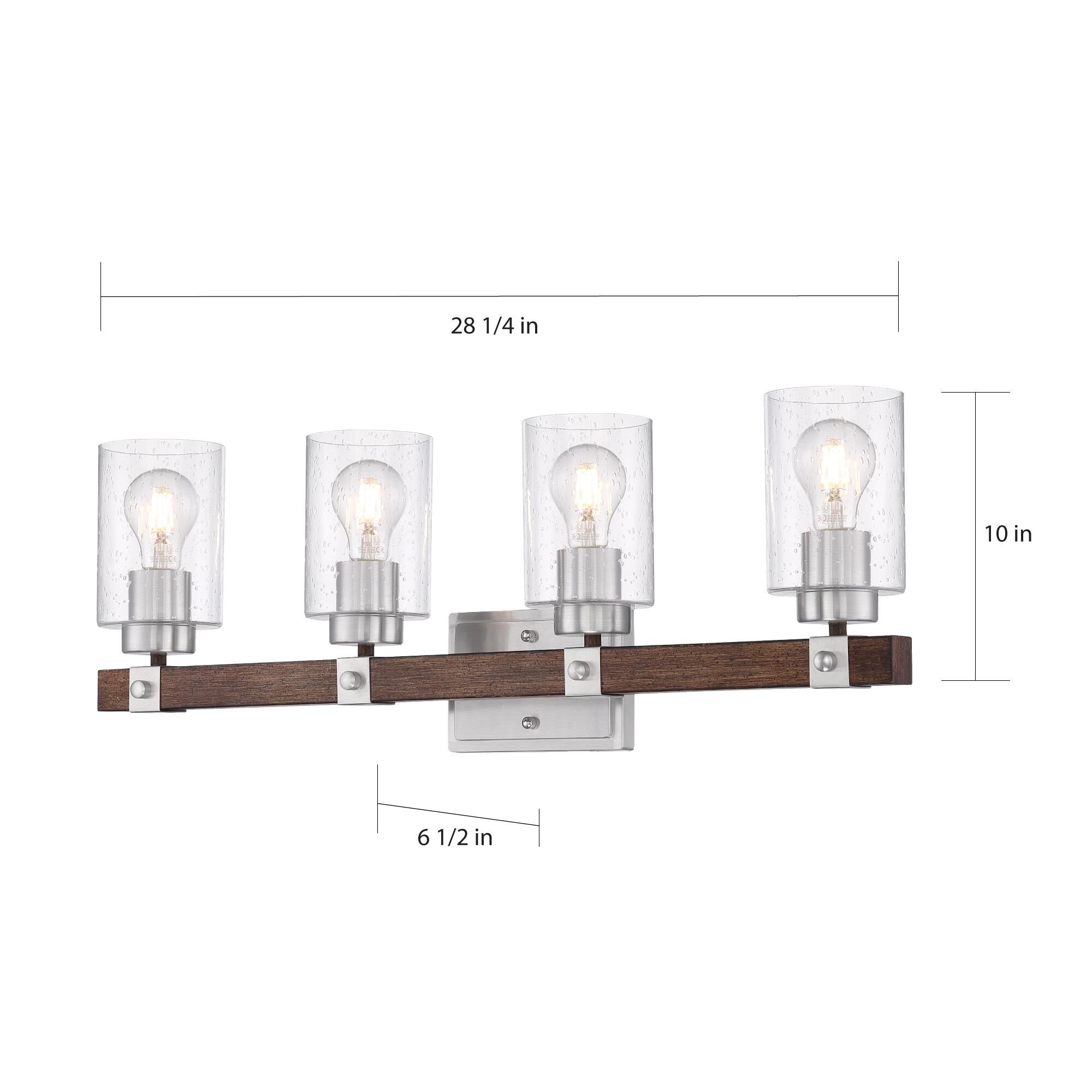 Arabel 28 Inch 4 Light Bath Vanity Light by Nuvo Lighting