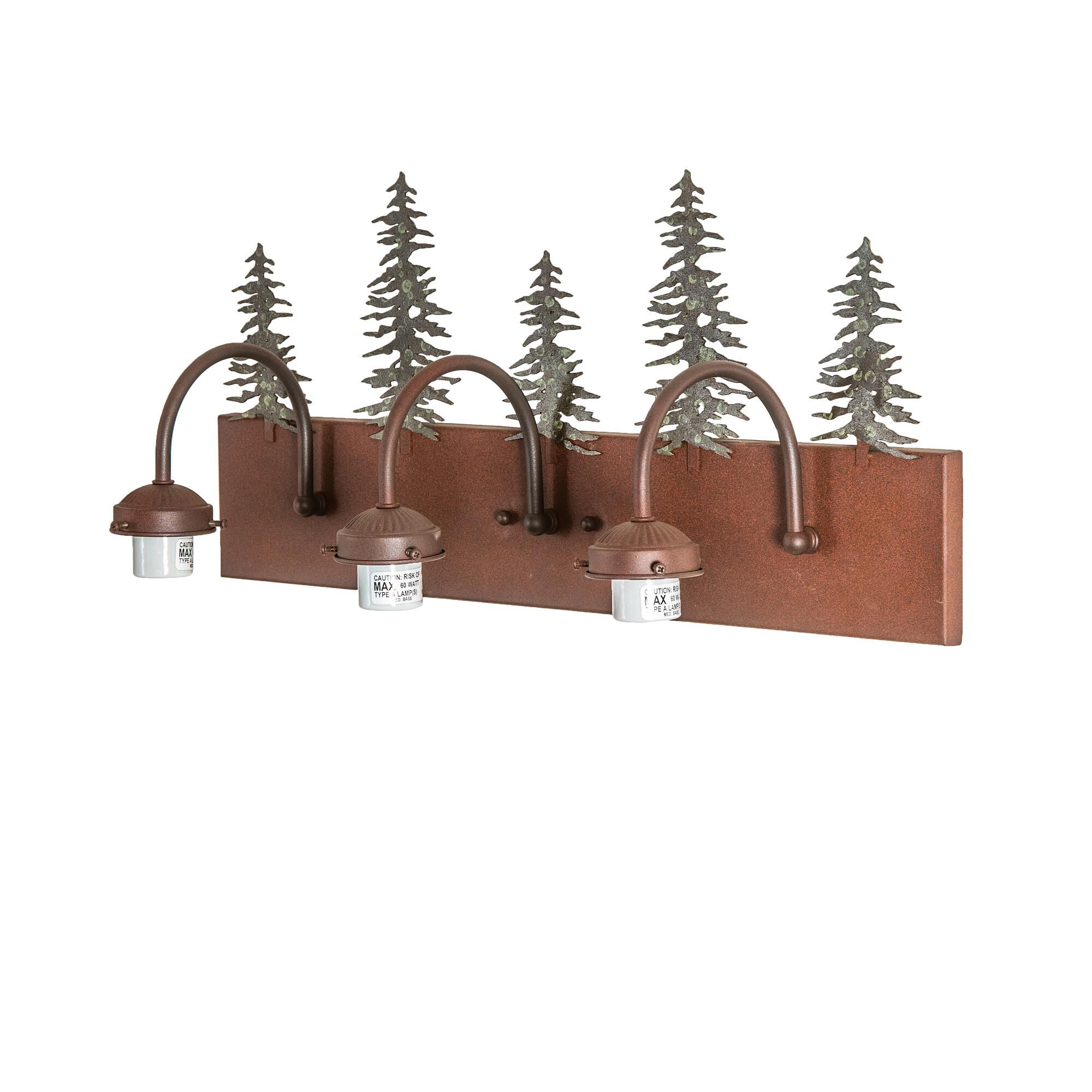 Tall Pines 23 Inch 3 Light Bath Vanity Light by Meyda Lighting