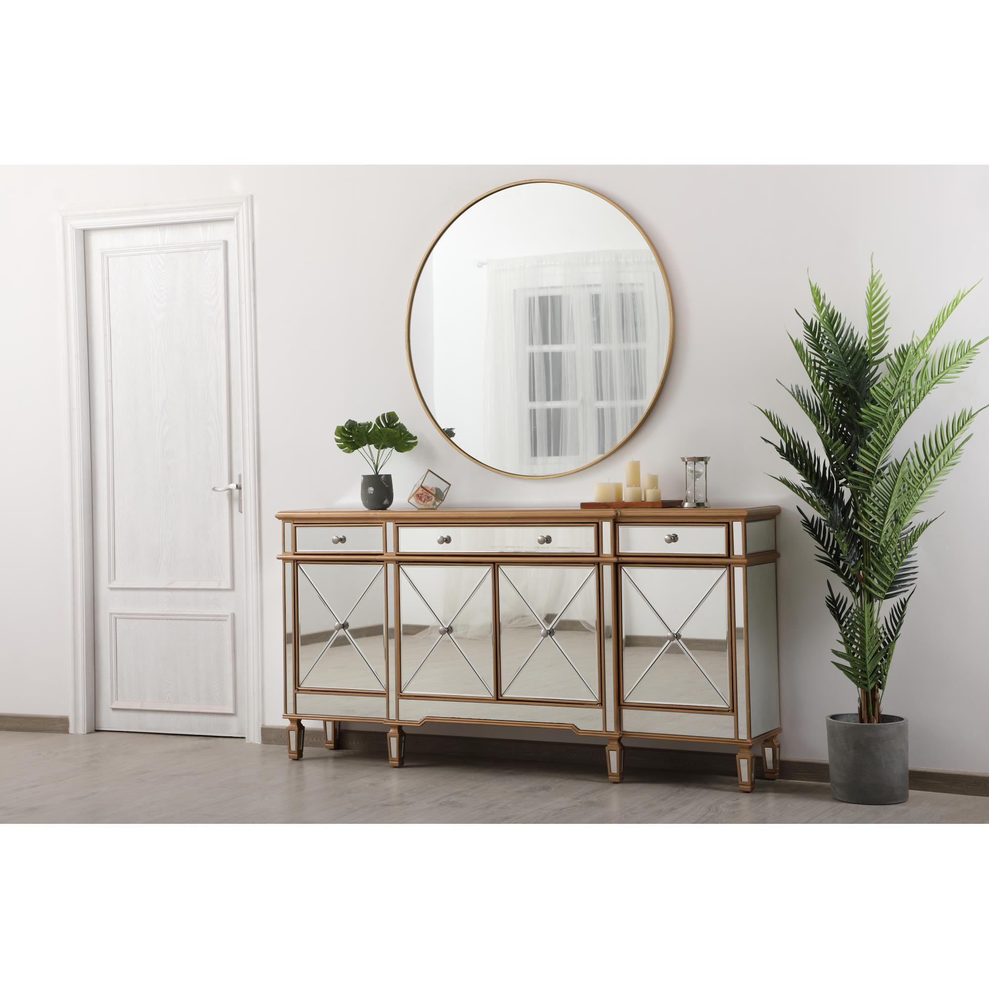 Contempo Credenza by Elegant Decor