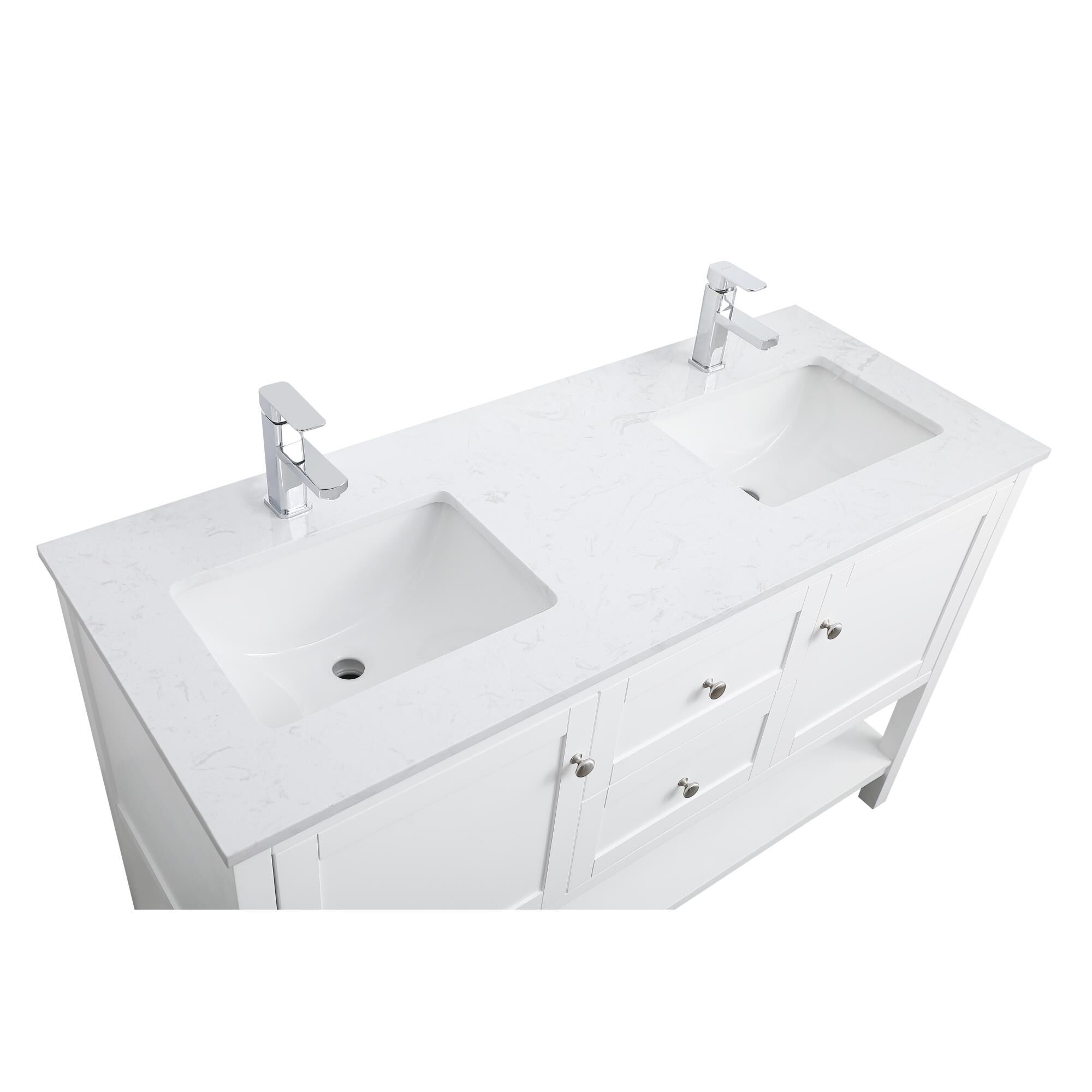 Heath 54 Inch Bath Vanity by Elegant Decor