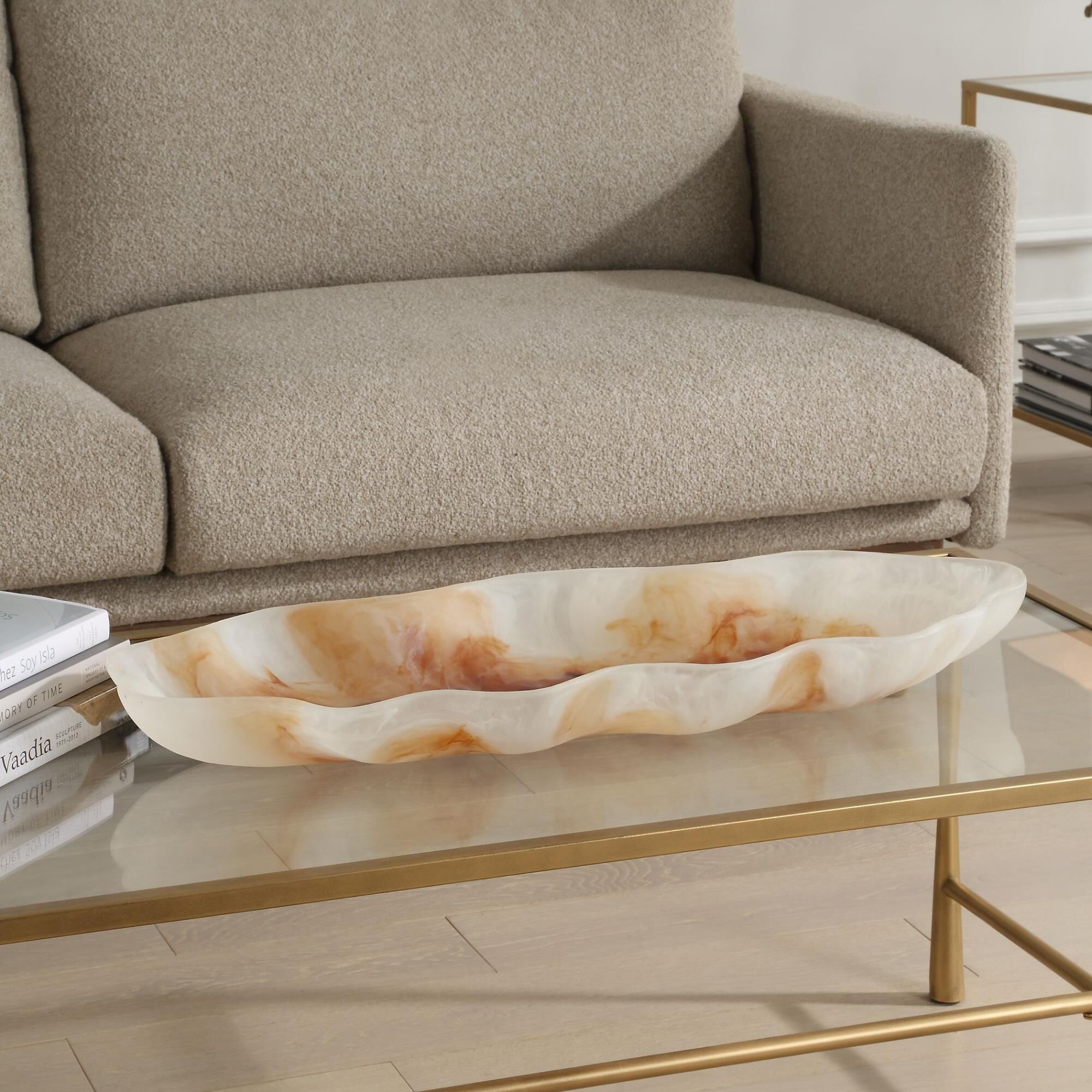 Osvaldo Mendoza Organic Elegance 28 Inch Bowl by Uttermost