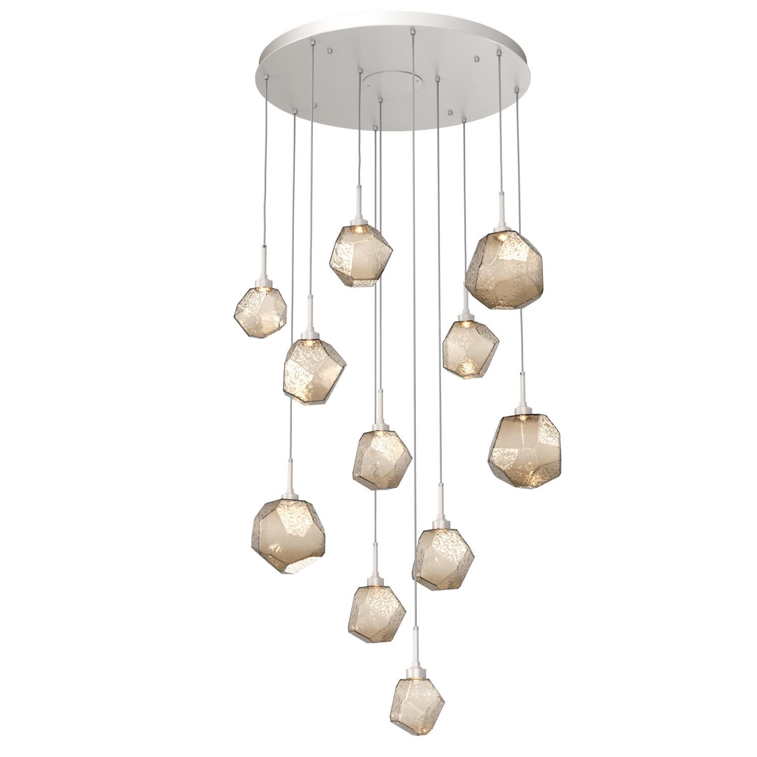 Gem 35 Inch 11 Light LED Multi Light Pendant by Hammerton Studio