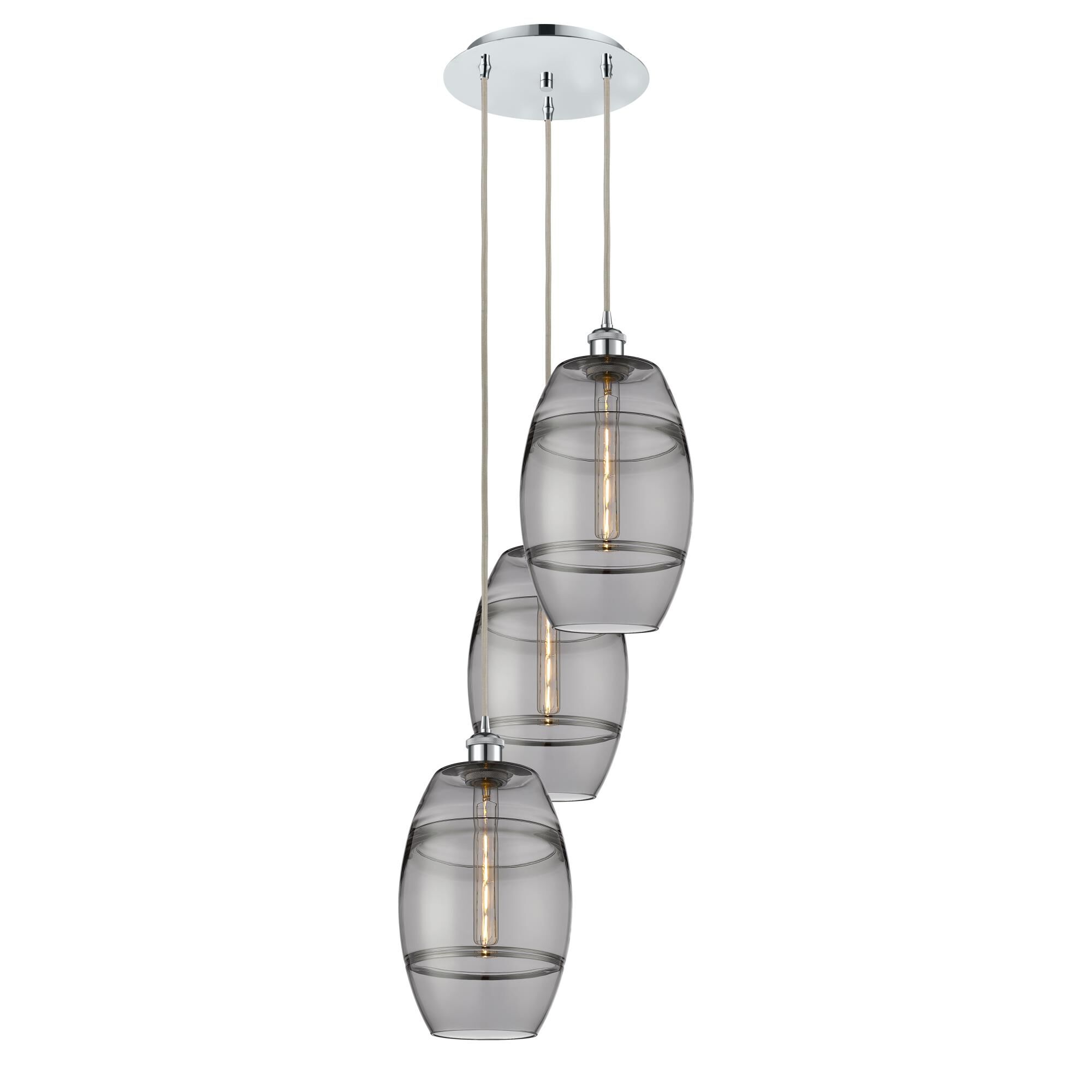 Bruno Marashlian Vaz 15 Inch Multi Light Pendant by Innovations Lighting