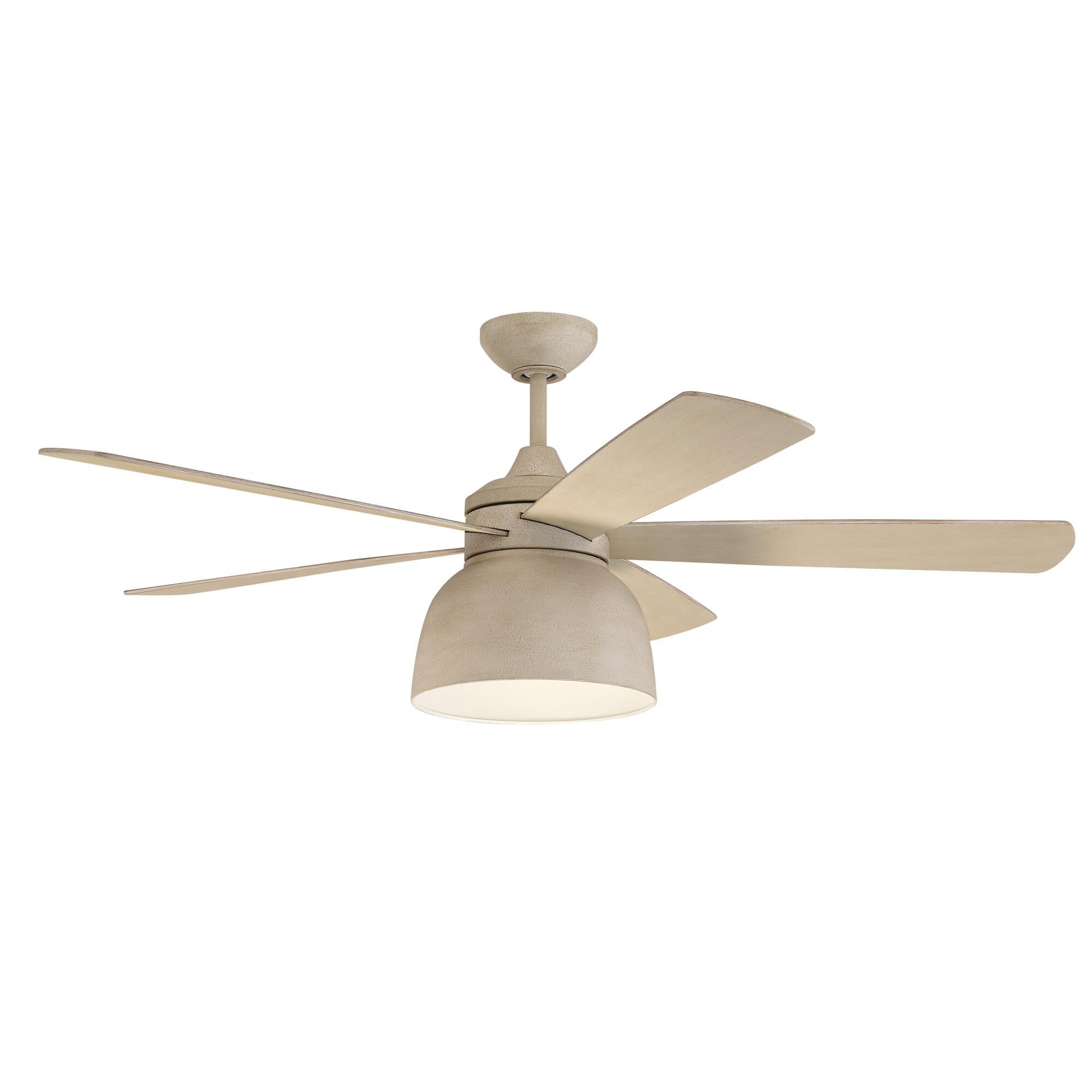 Ventura Outdoor Rated 52 Inch Ceiling Fan with Light Kit by Craftmade