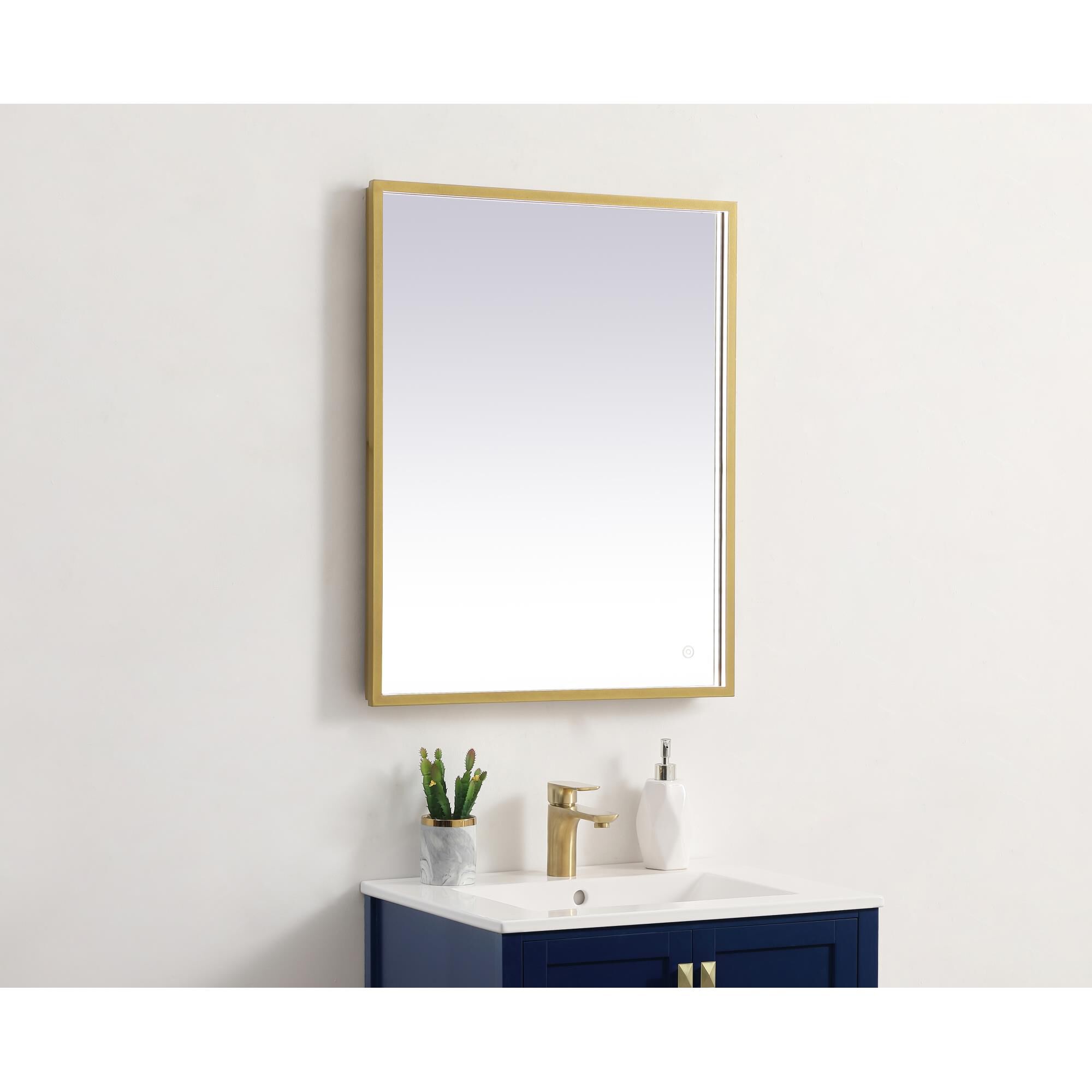 Pier LED Lighted Mirror by Elegant Decor