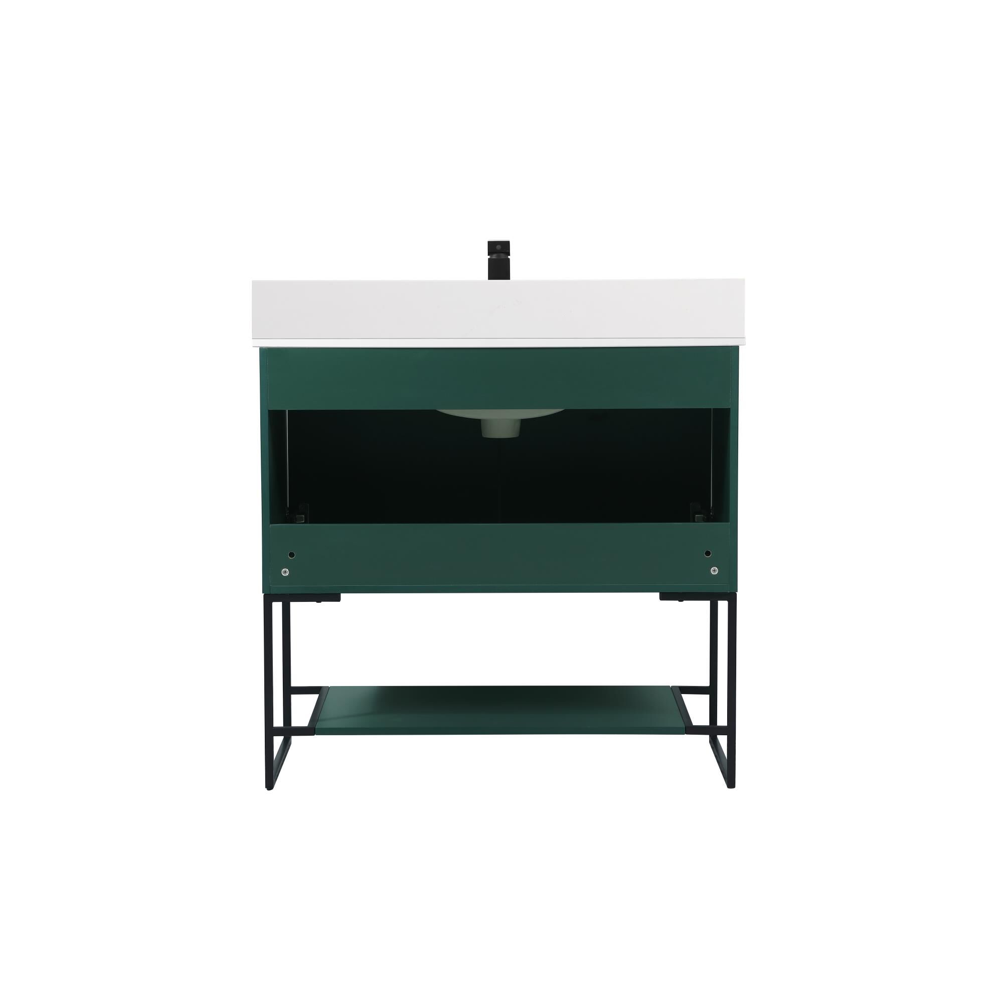 Shown in Green finish