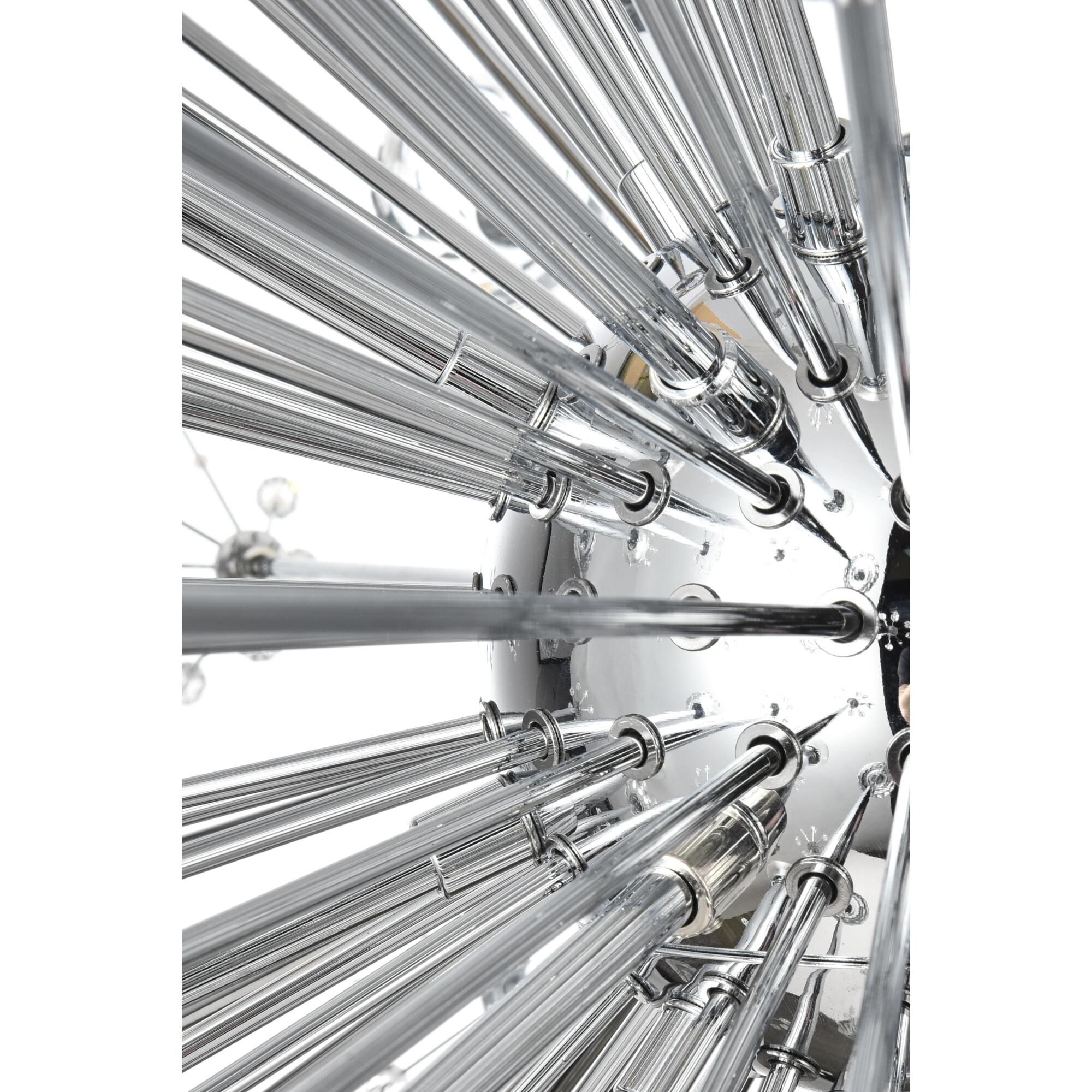 Shown in Chrome finish and Royal Cut crystal