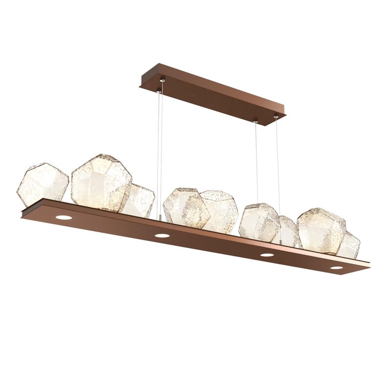 Gem 59 Inch 13 Light LED Linear Suspension Light by Hammerton Studio