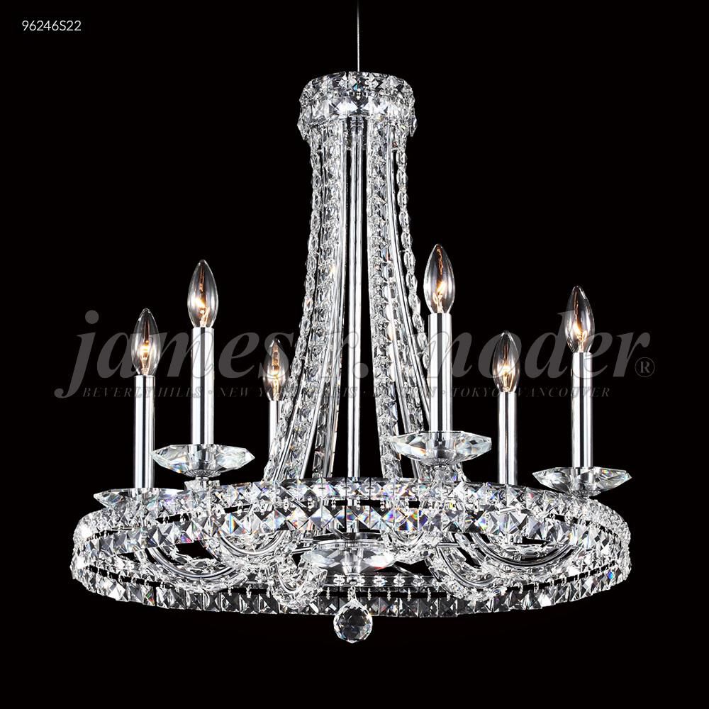 Ashton 24 Inch 6 Light Chandelier by James R. Moder