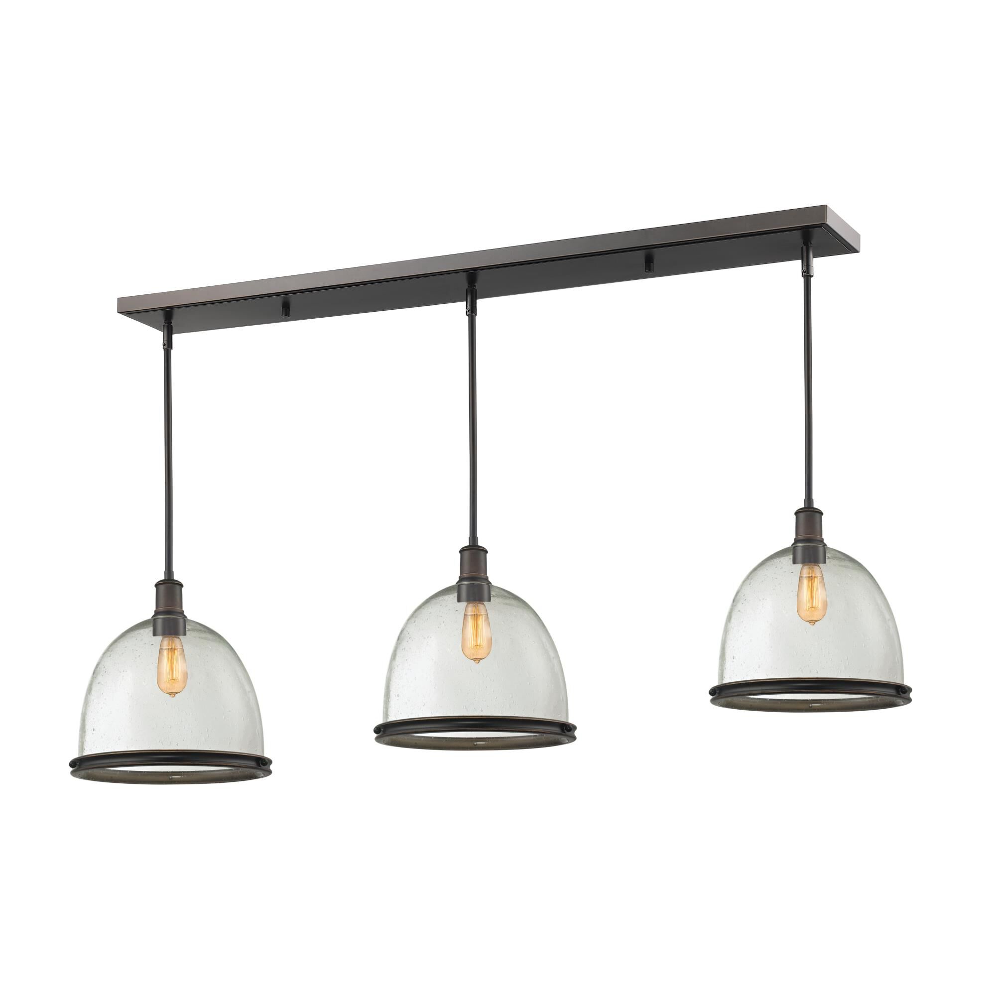 Mason 55 Inch 3 Light Linear Suspension Light by Z-Lite