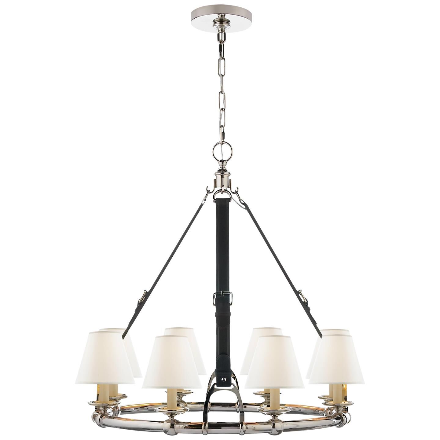 Ralph Lauren Westbury 30 Inch 8 Light Chandelier by Ralph Lauren