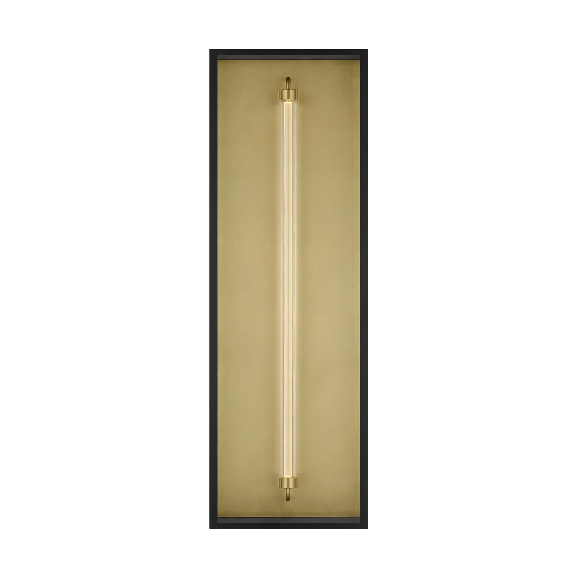 Shown in Outdoor Black finish and Clear glass