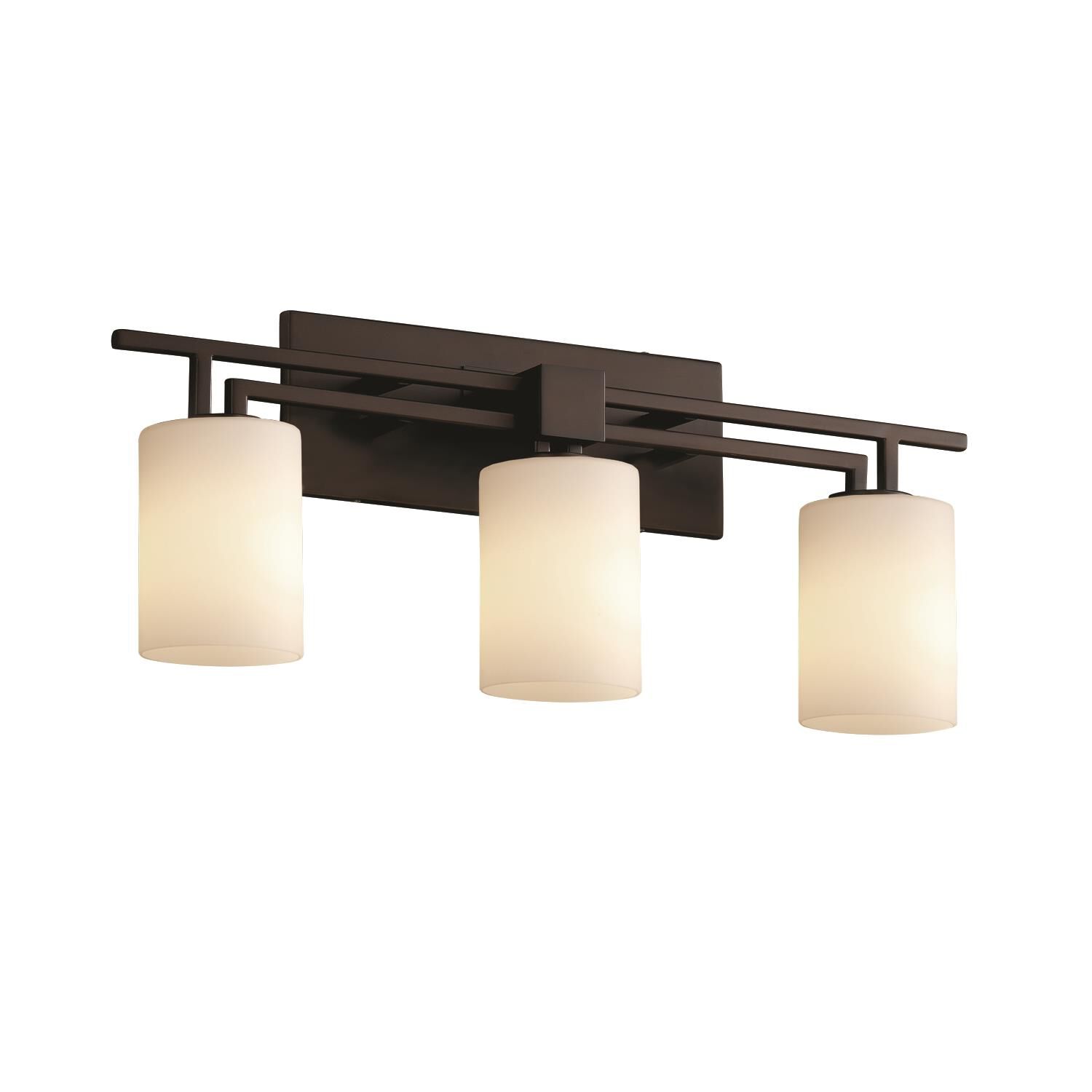 Fusion 26 Inch 3 Light Bath Vanity Light by Justice Design Group
