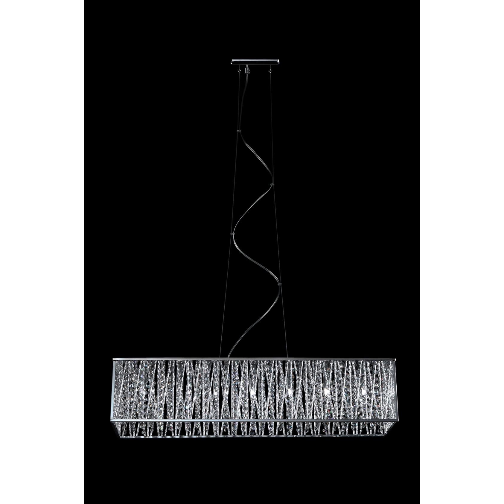 Shown in Chrome finish and Aluminum glass and Aluminum shade