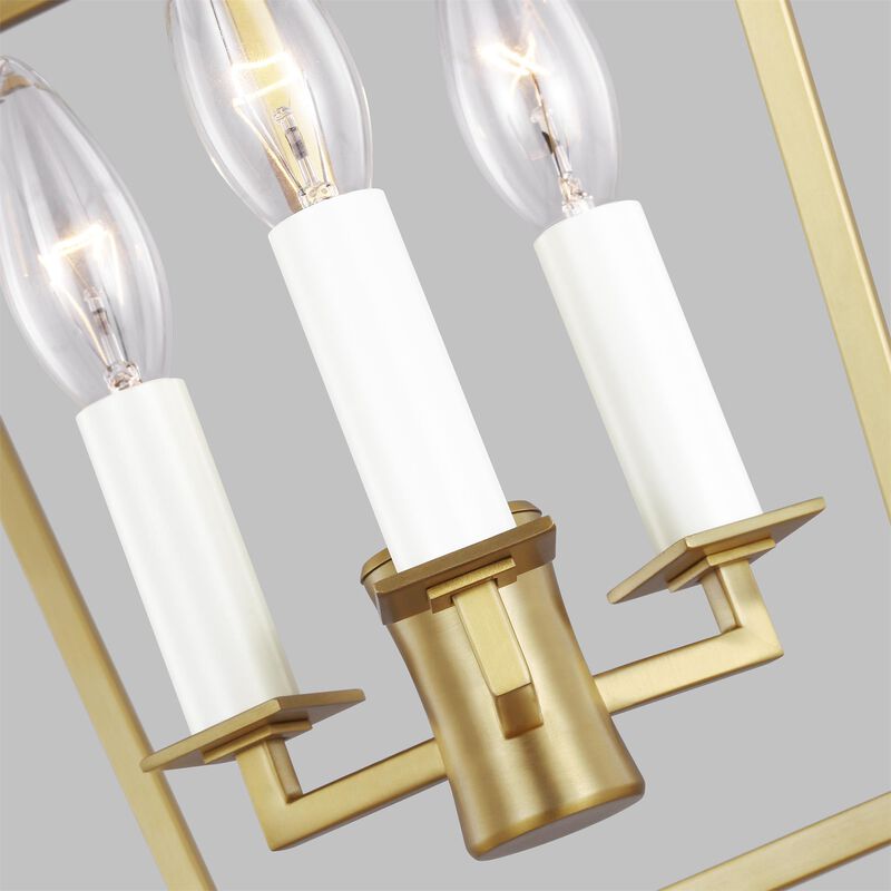 Chapman & Myers Southold Small Lantern Pendant by Visual Comfort Studio