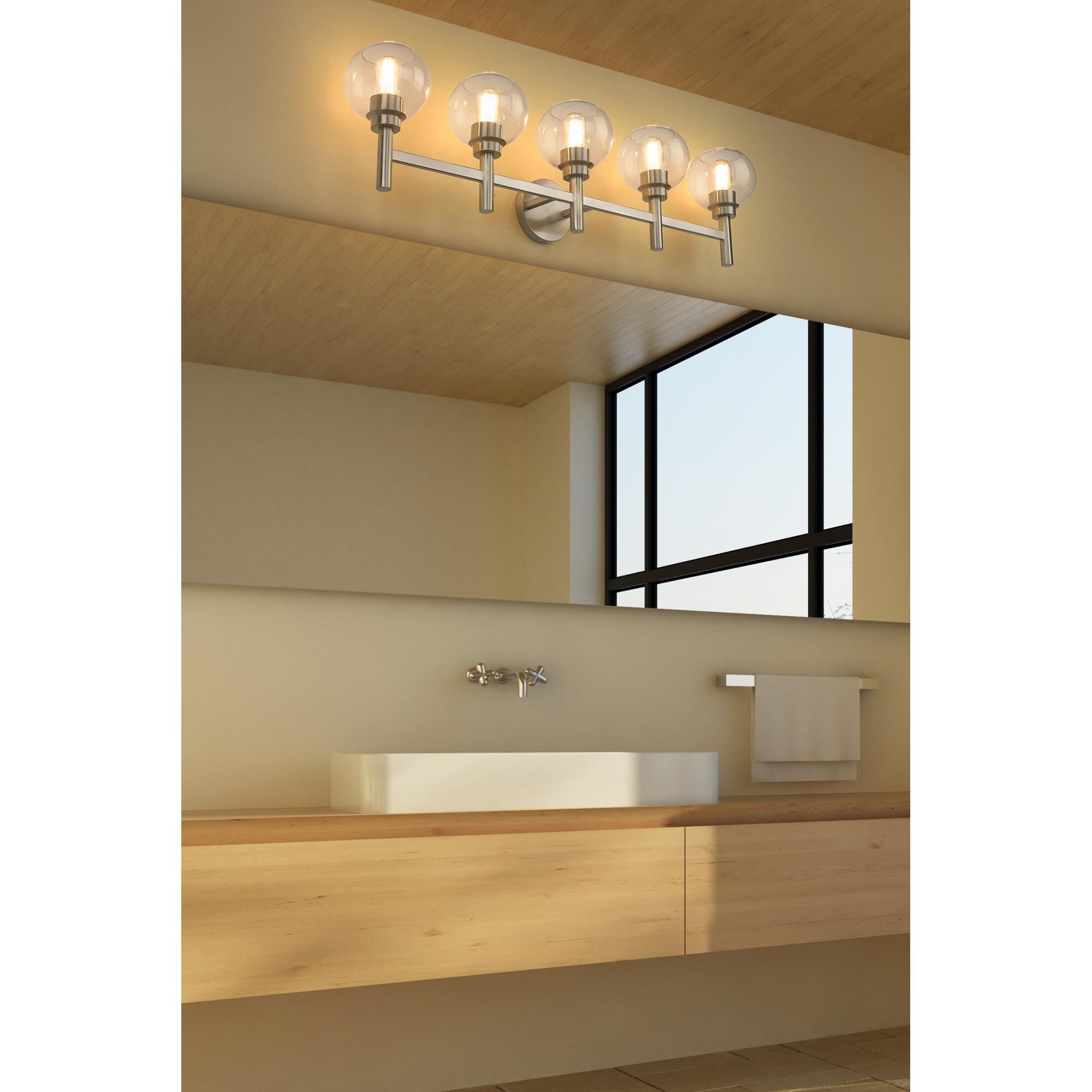 Sutton 39 Inch 5 Light Bath Vanity Light by Z-Lite