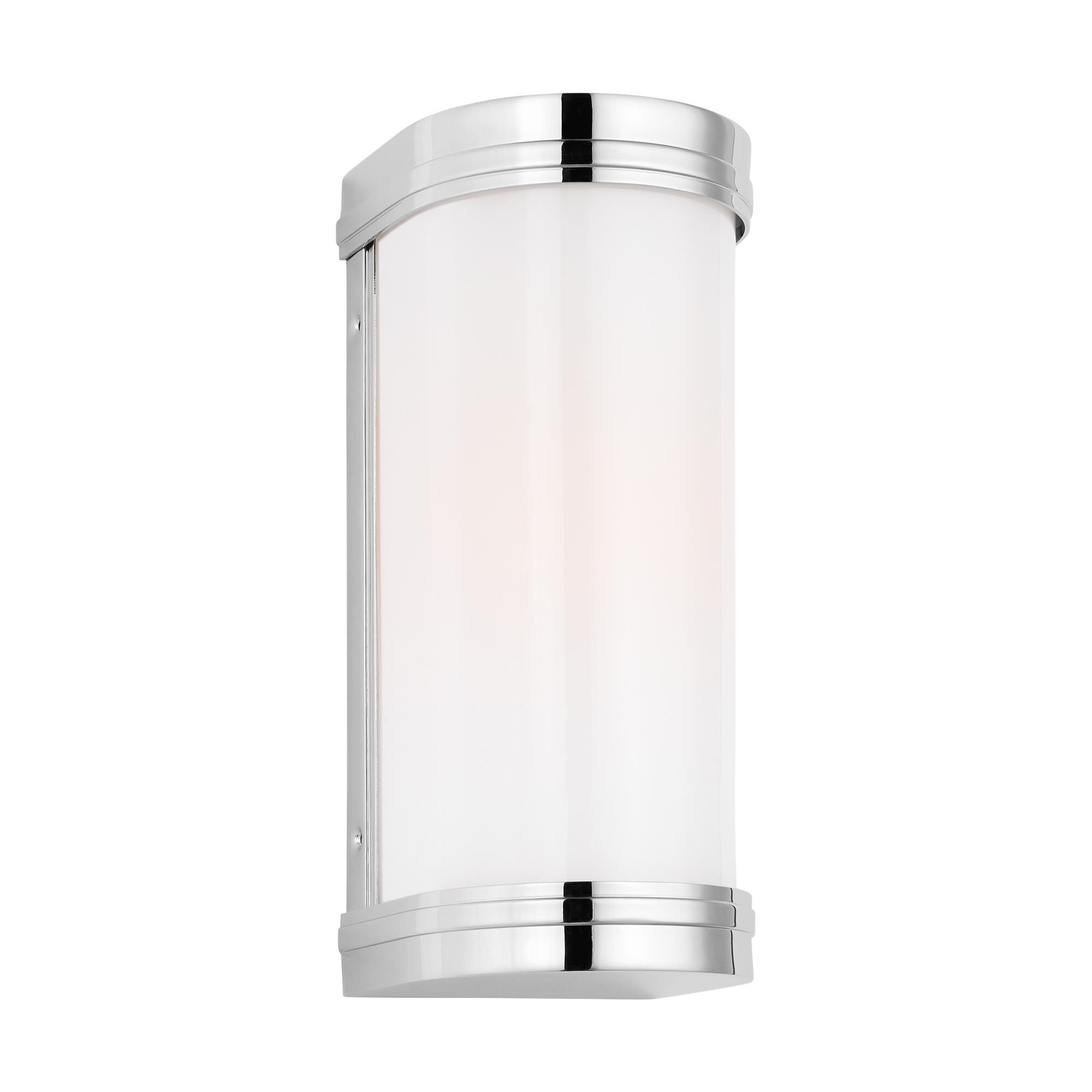 Shown in Polished Nickel finish and Opal Etched Glass shade