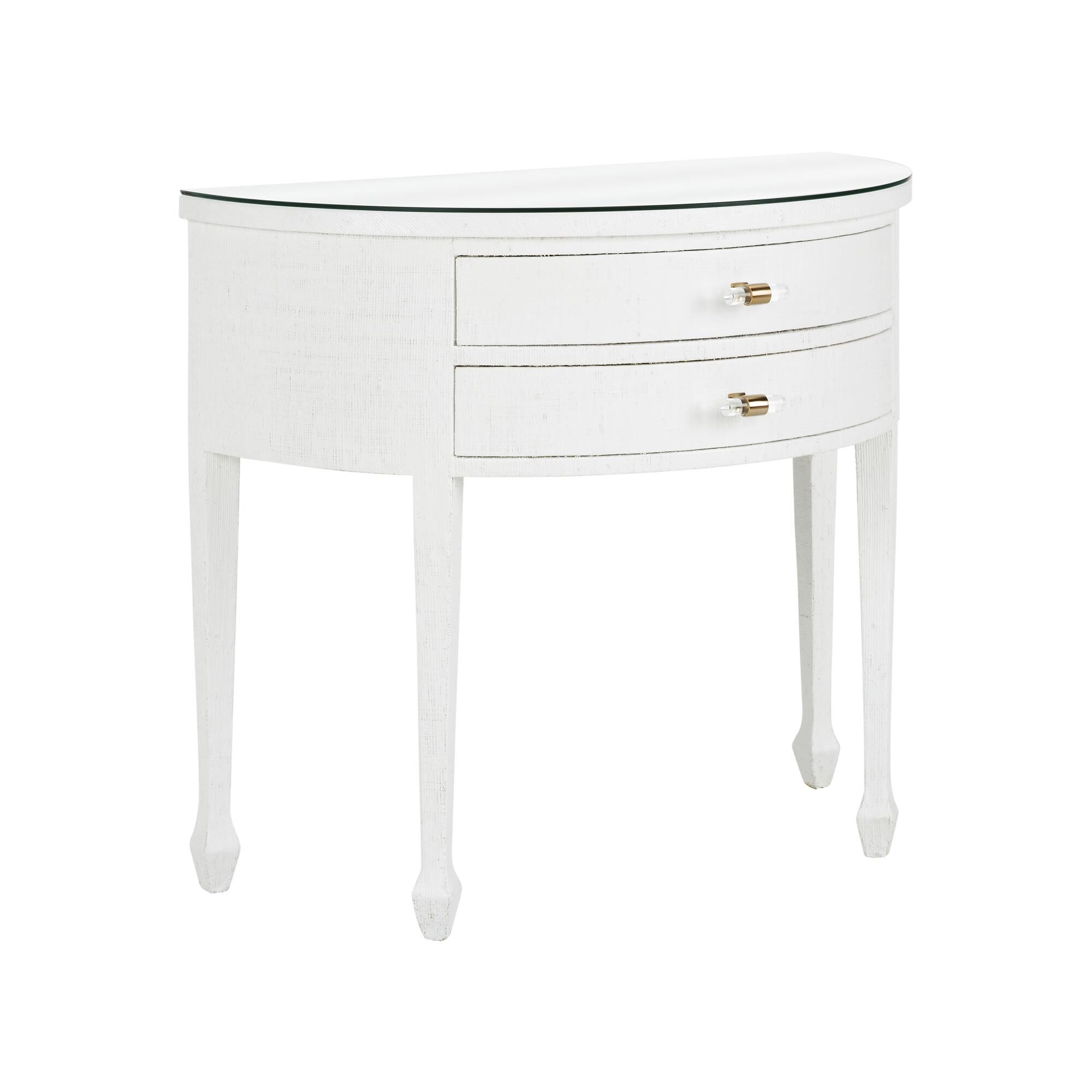 Shown in White and Cream finish