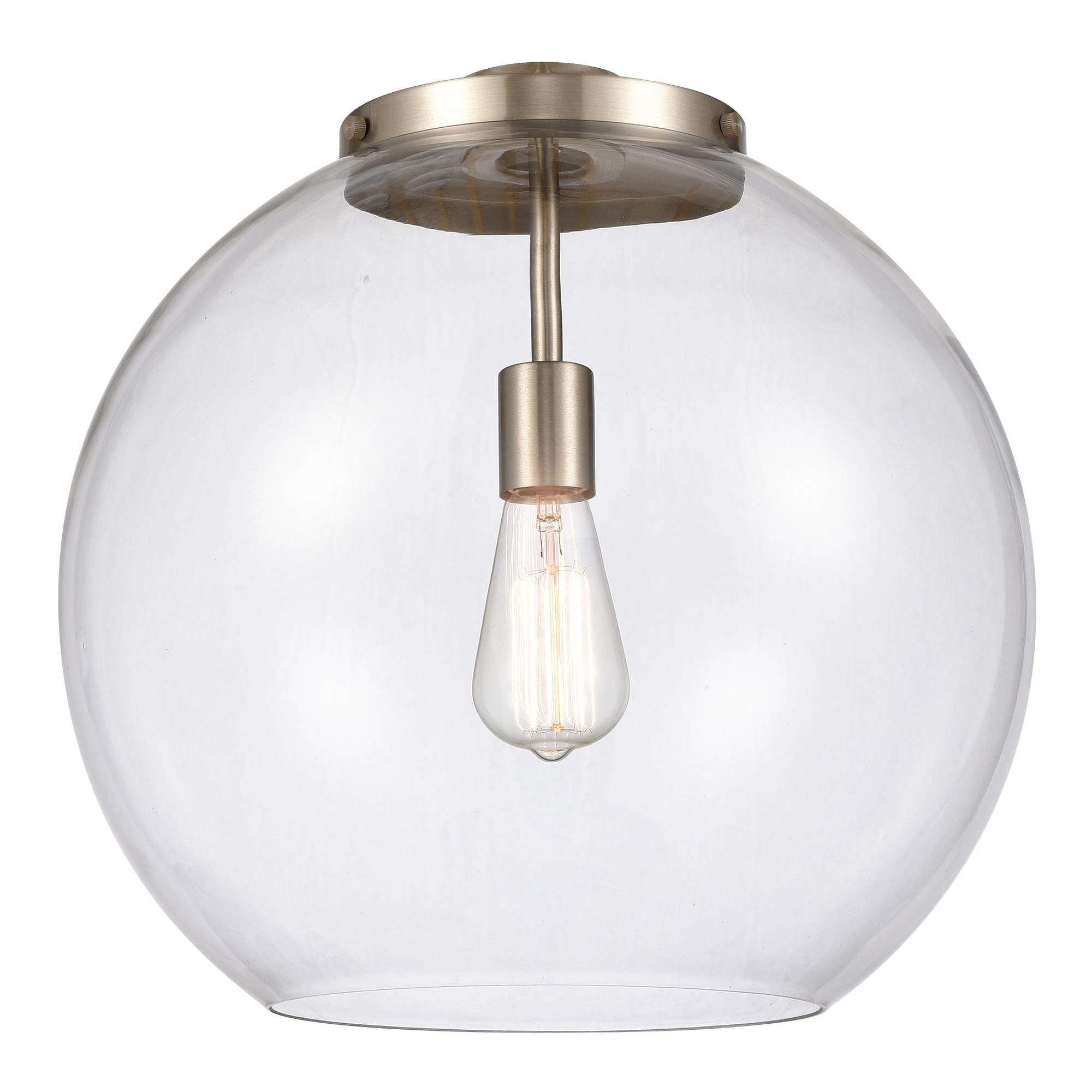 Shown in Oil Rubbed Bronze finish and Clear glass