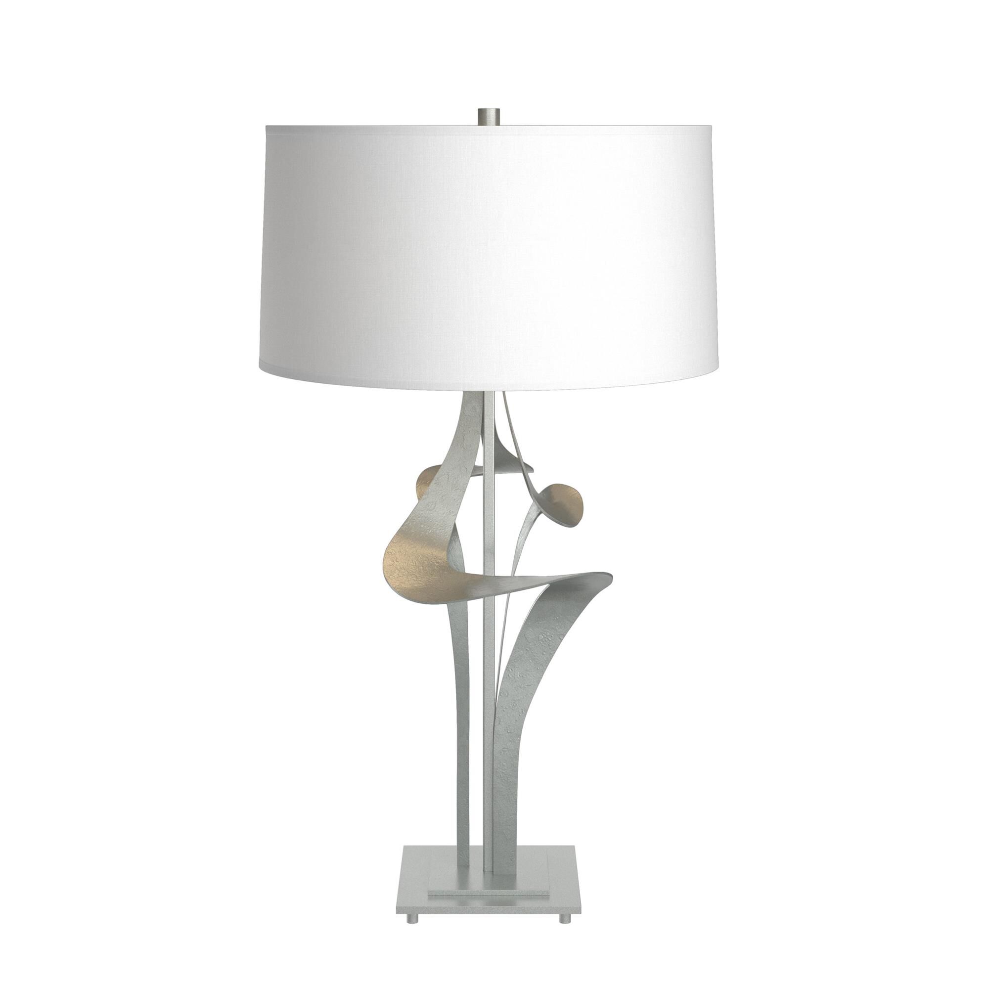 Shown in Vintage Platinum finish and Natural Anna shade