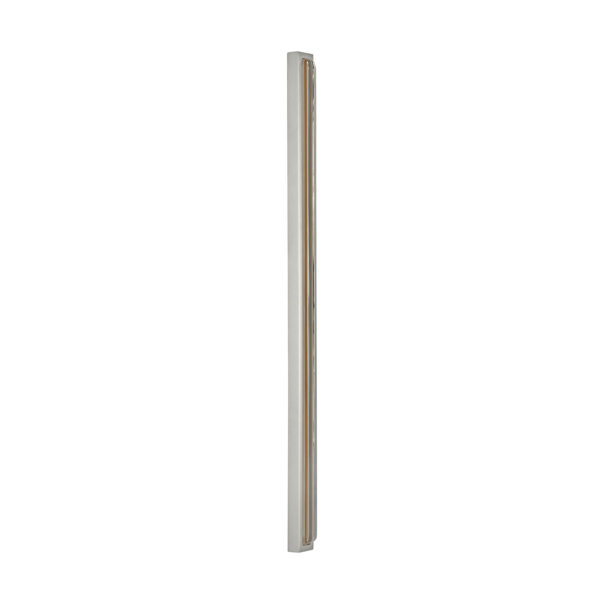 Shown in Satin Nickel finish and Clear Crystal glass