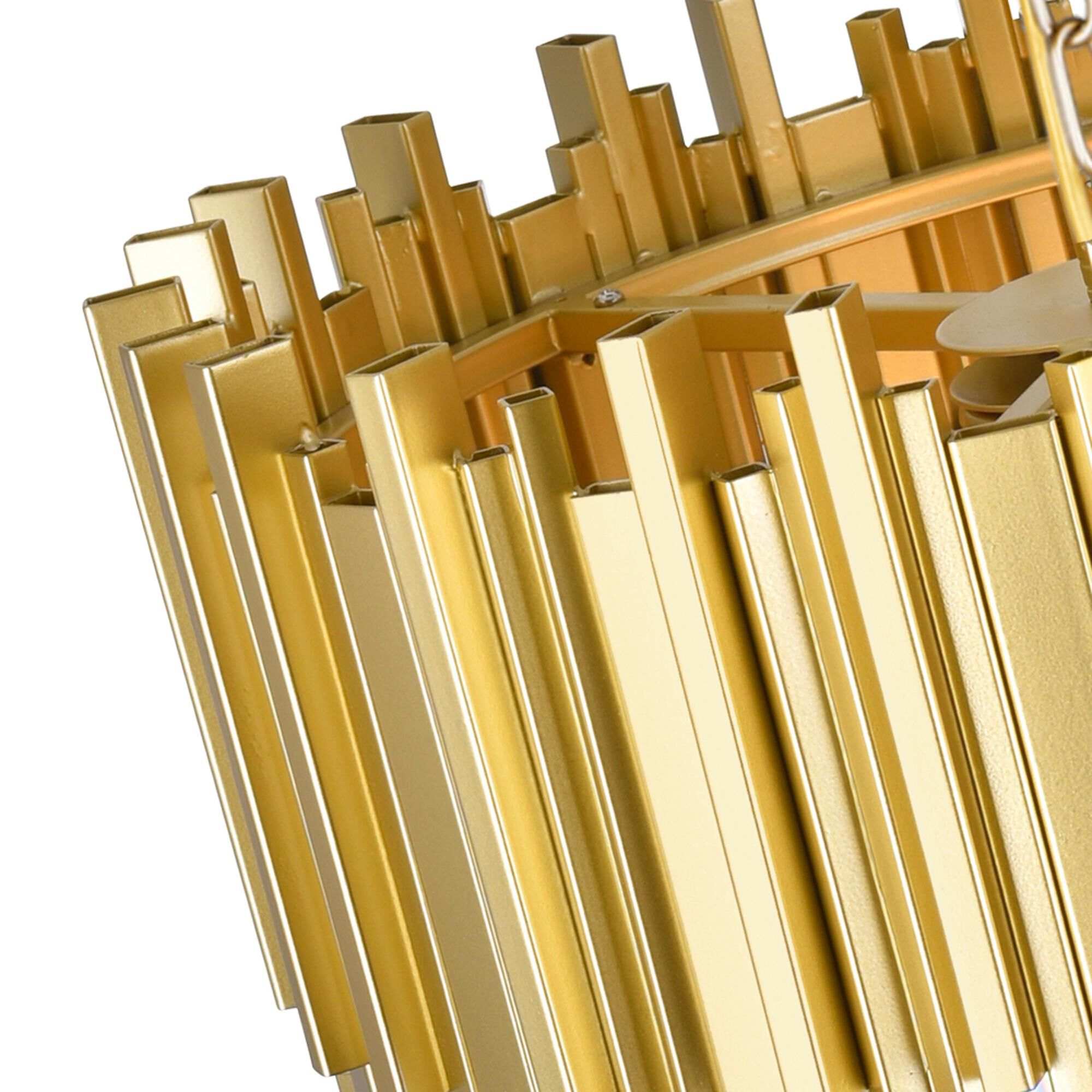 Shown in Medallion Gold finish and K9 Clear crystal