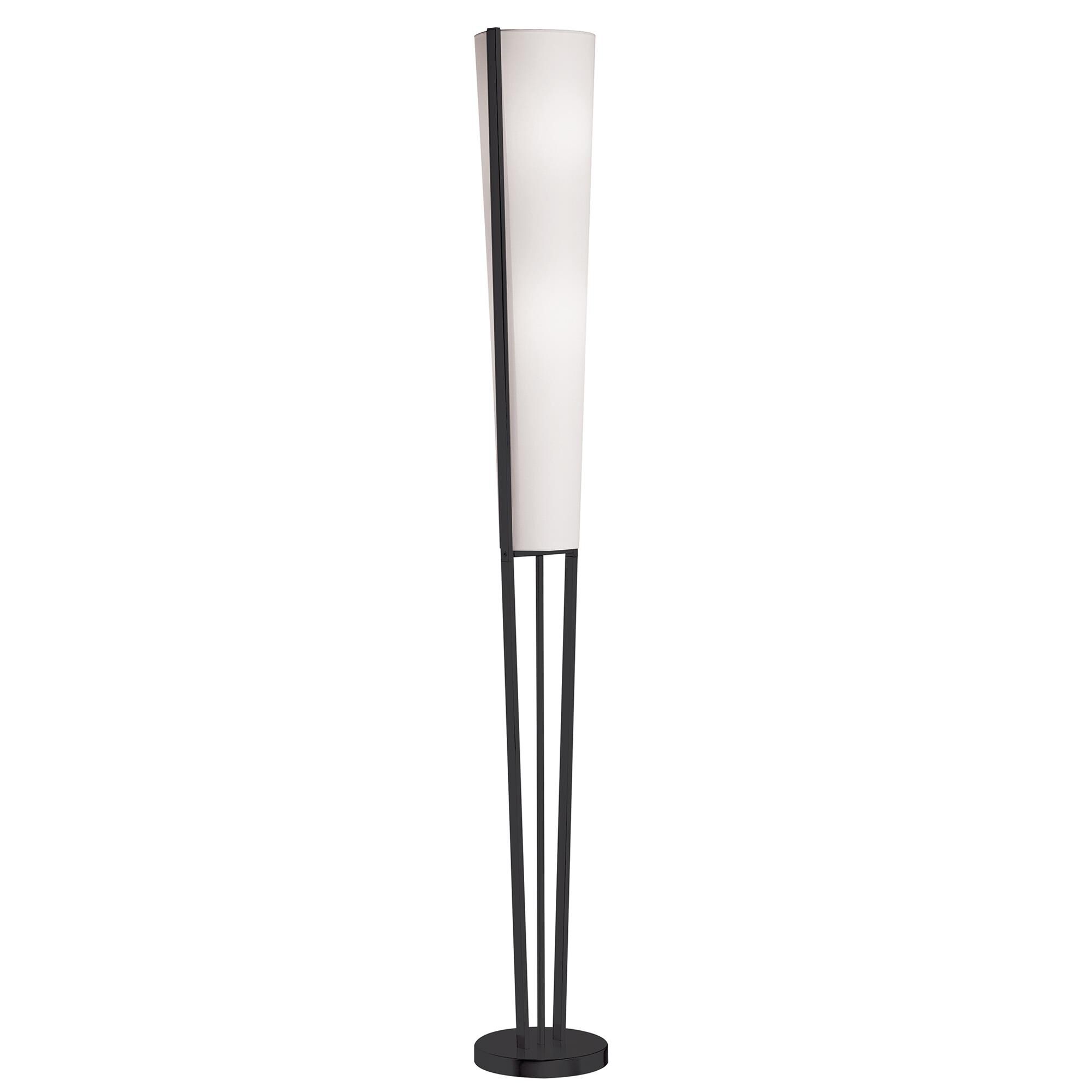 Shown in Black finish and White shade