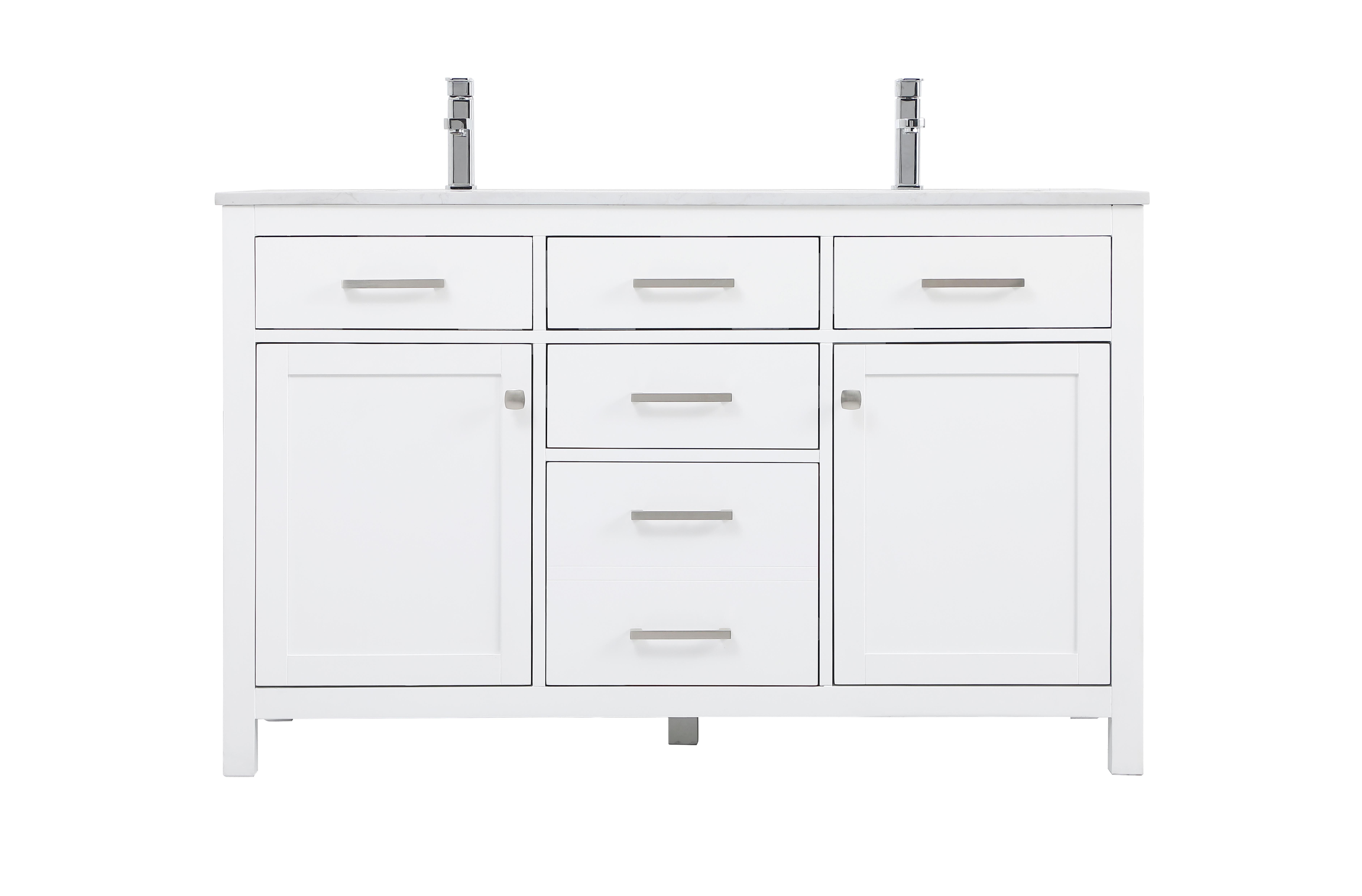 Lewis 54 Inch Bath Vanity by Elegant Decor