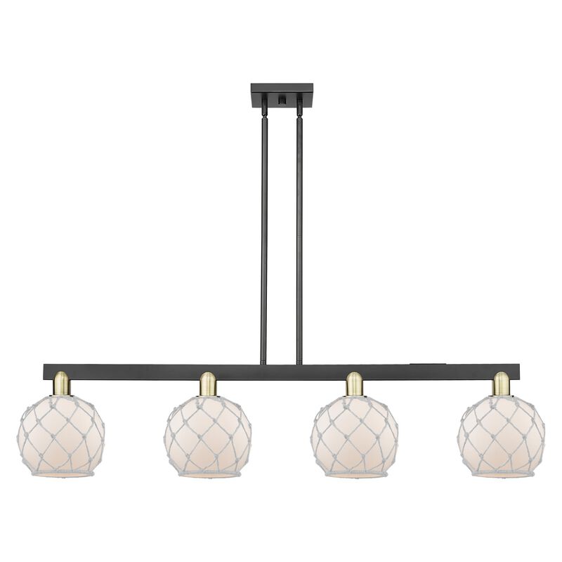 Bruno Marashlian Farmhouse Rope 51 Inch Linear Suspension Light by Innovations Lighting